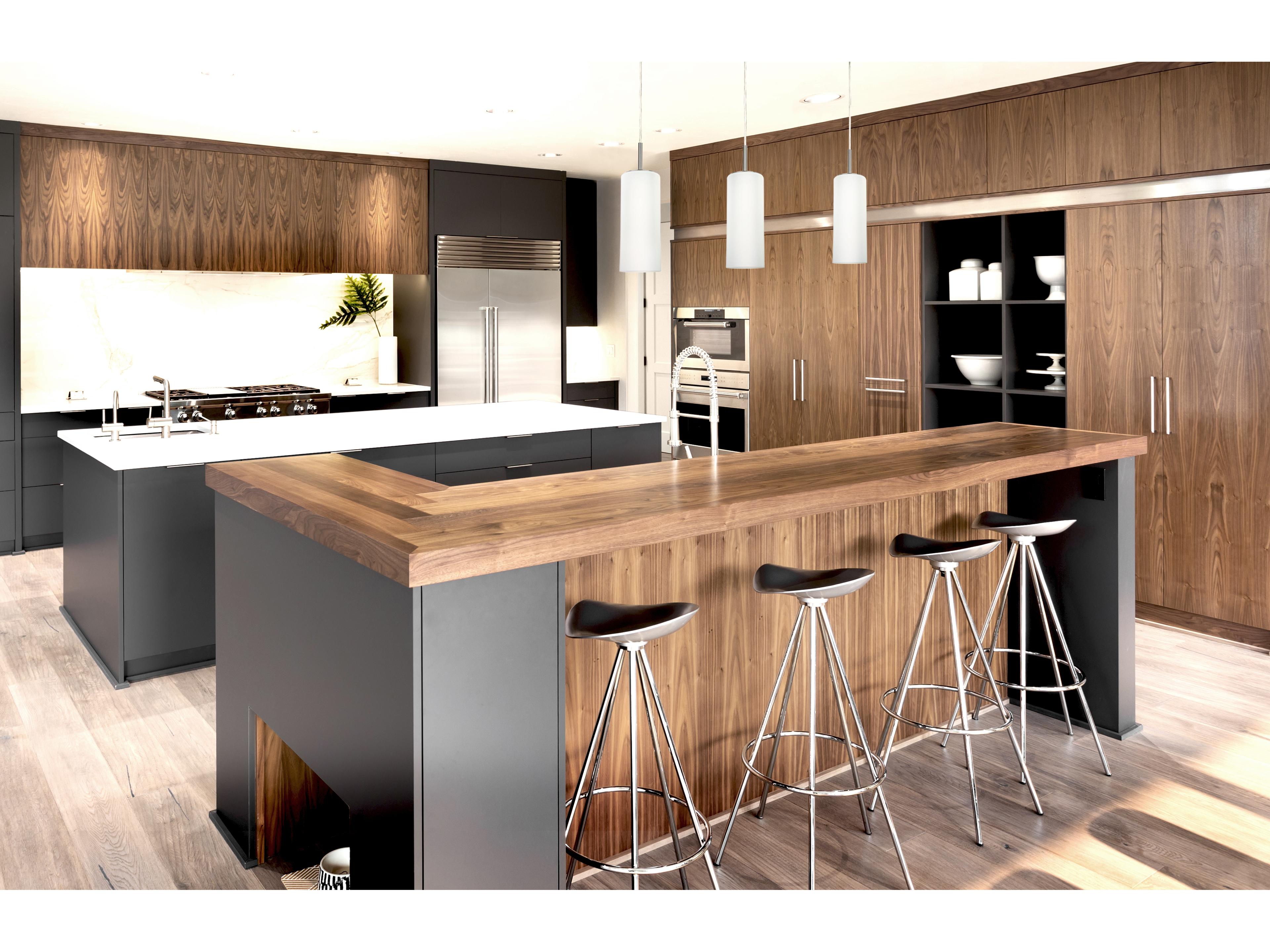 Canarm Toni 3 -light Pewter Linear Island Pendant