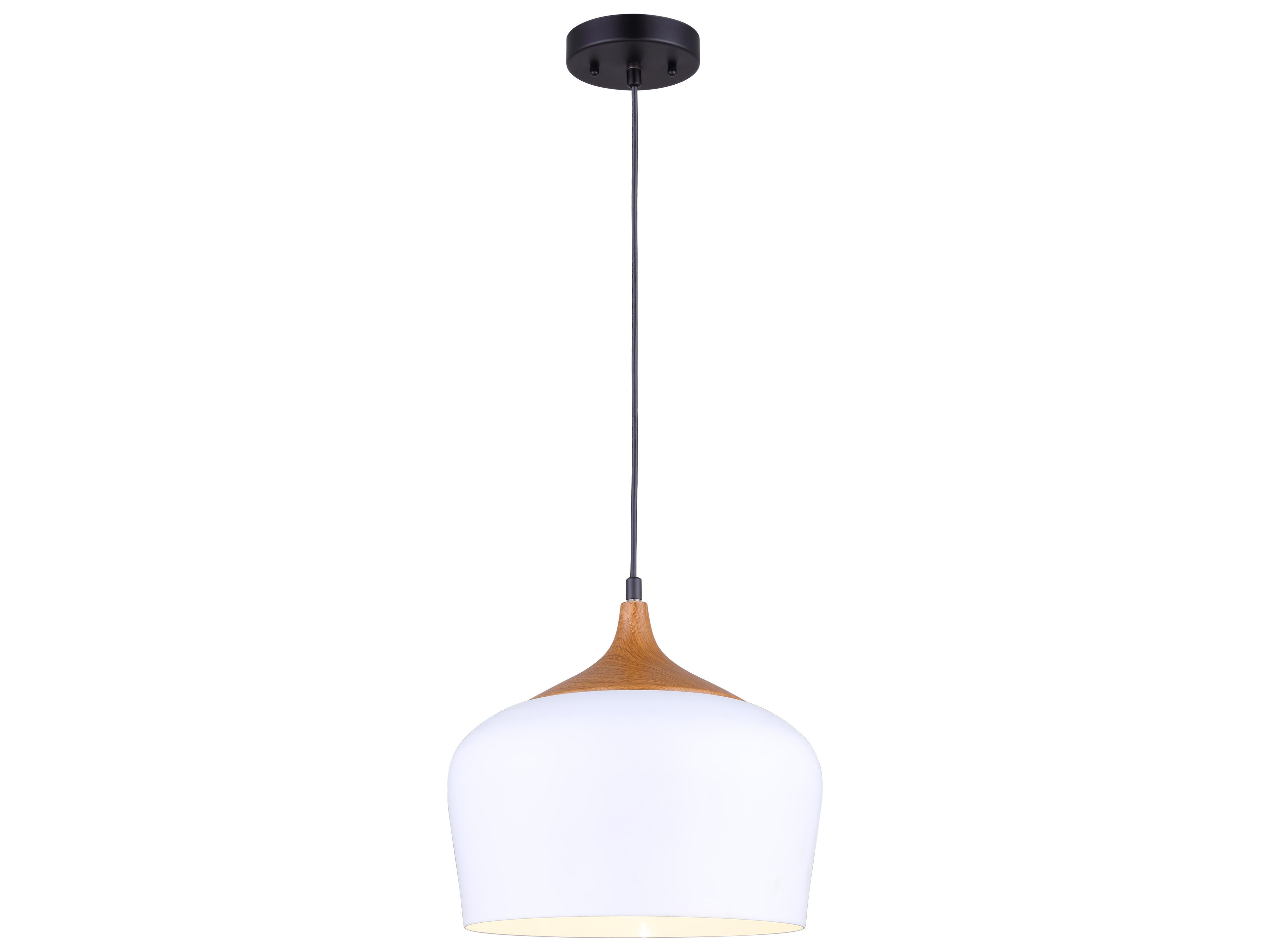 Raphael 1 -light White Bell Mini Pendant