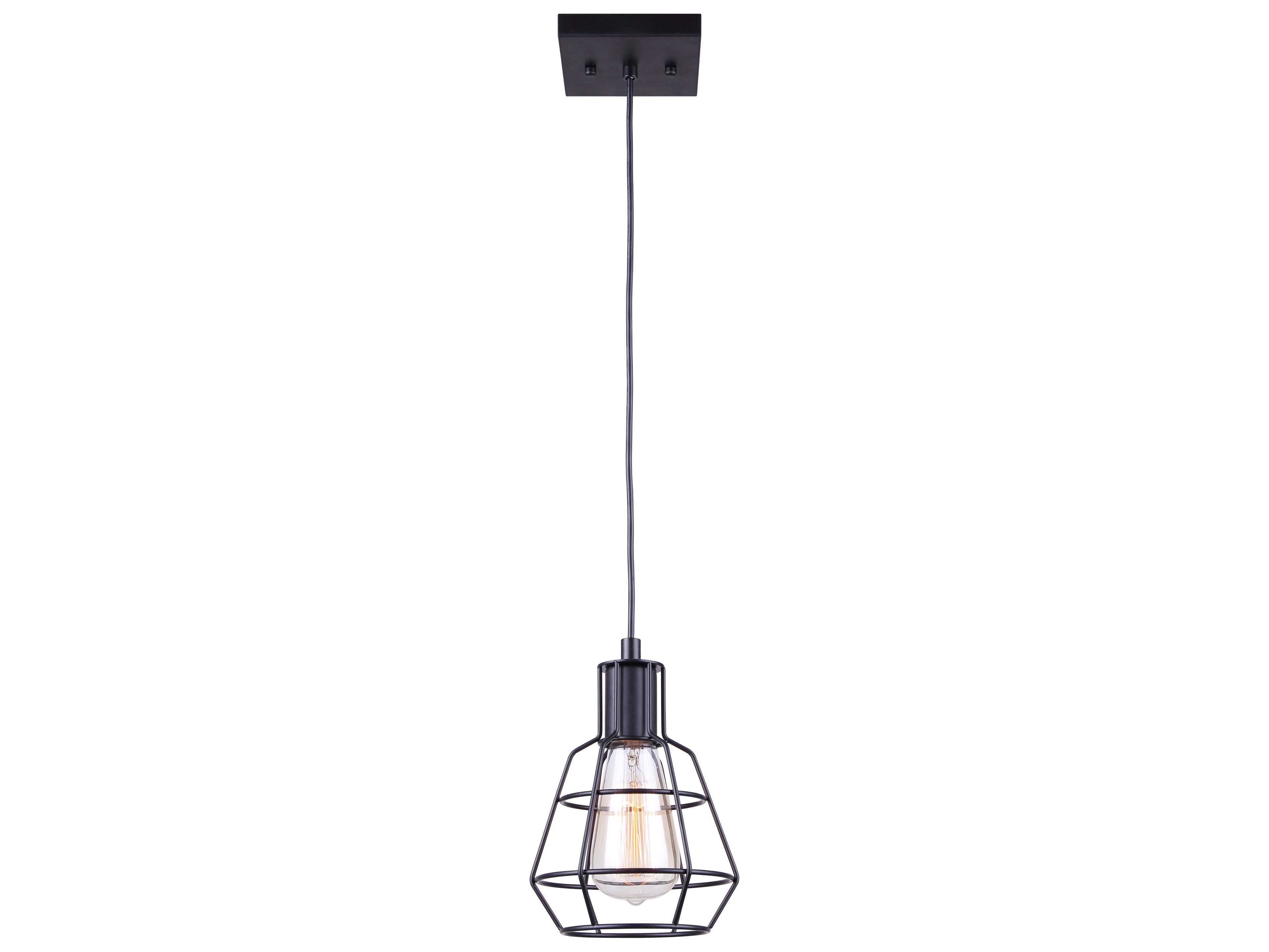 Wren 1 -light Black Mini Pendant