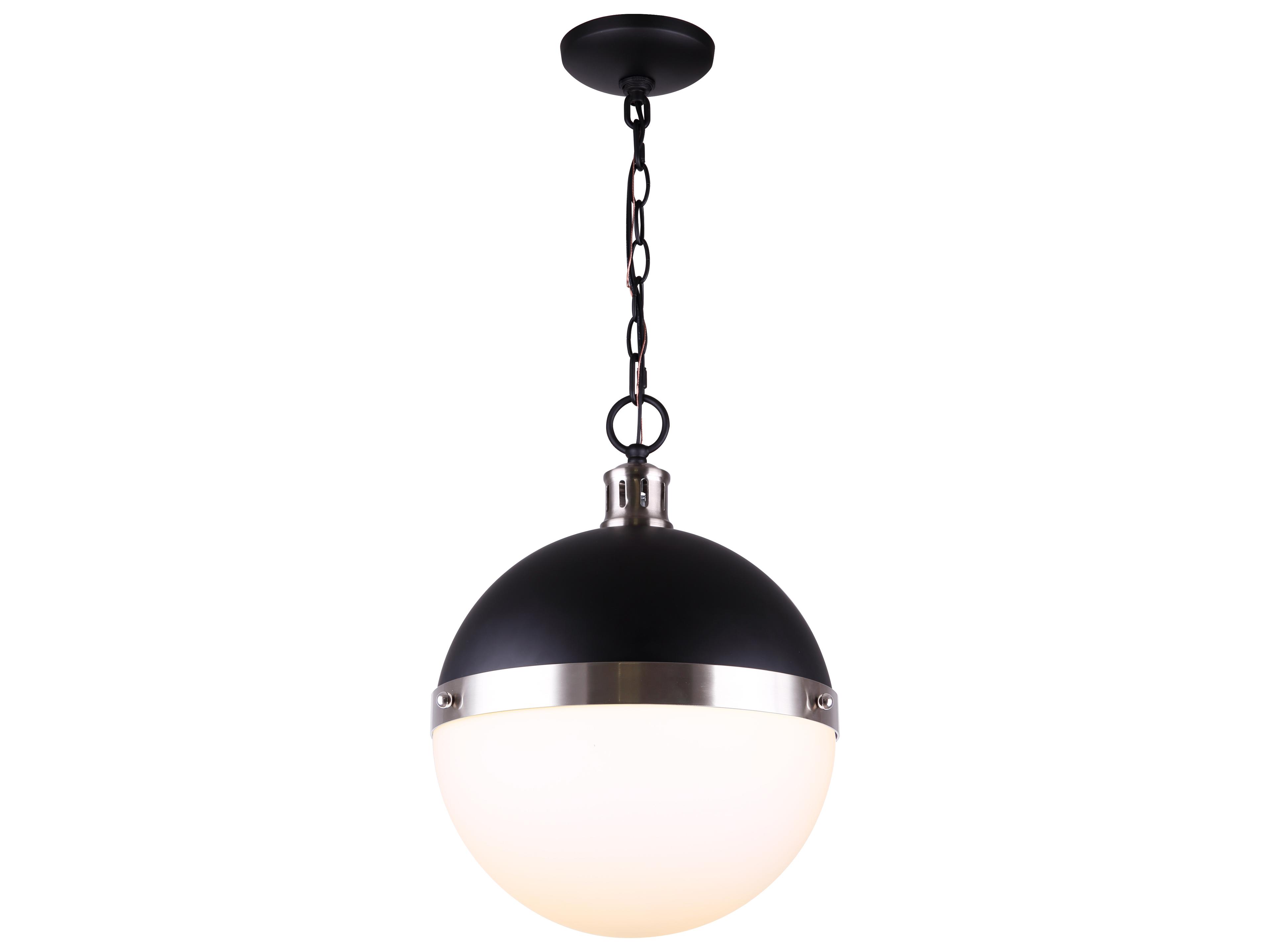 Delta 1 -light Black Globe Pendant