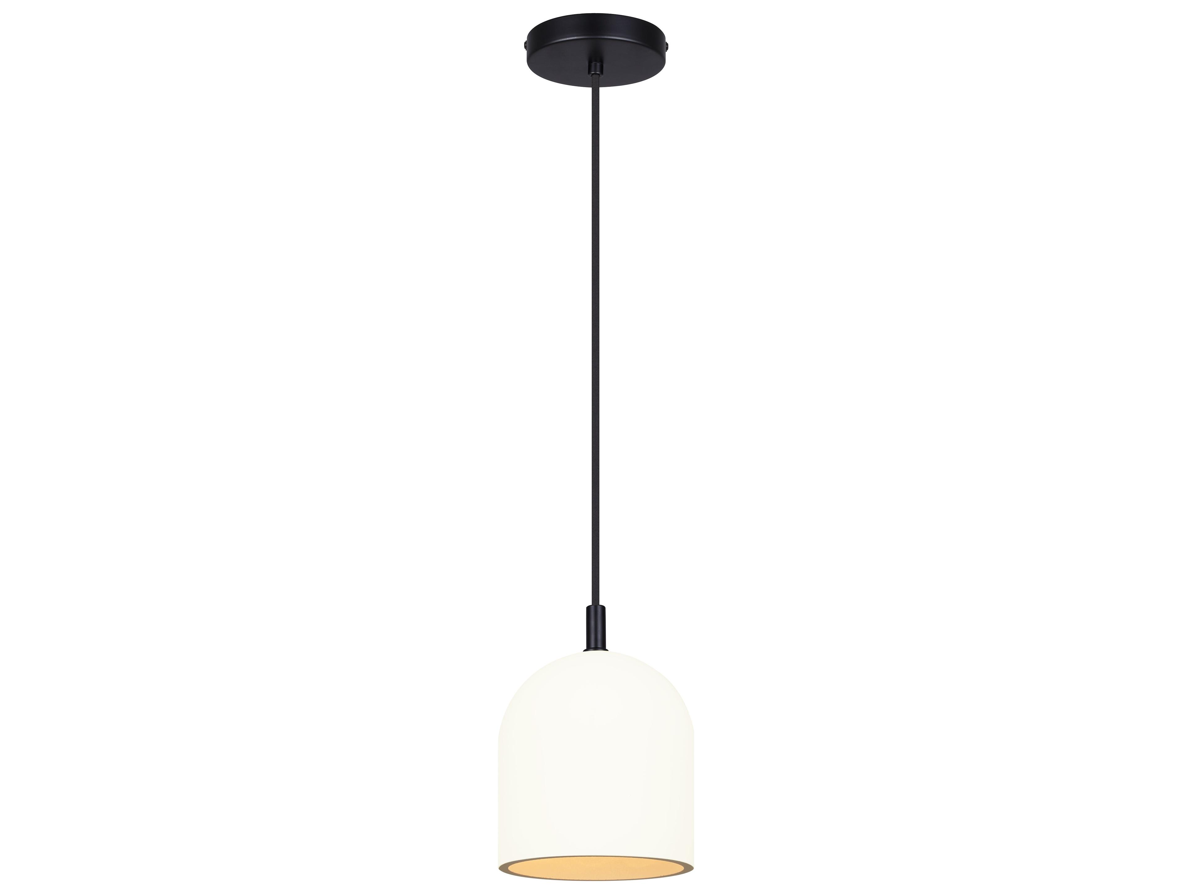 Jack 1 -light White Cylinder Mini Pendant