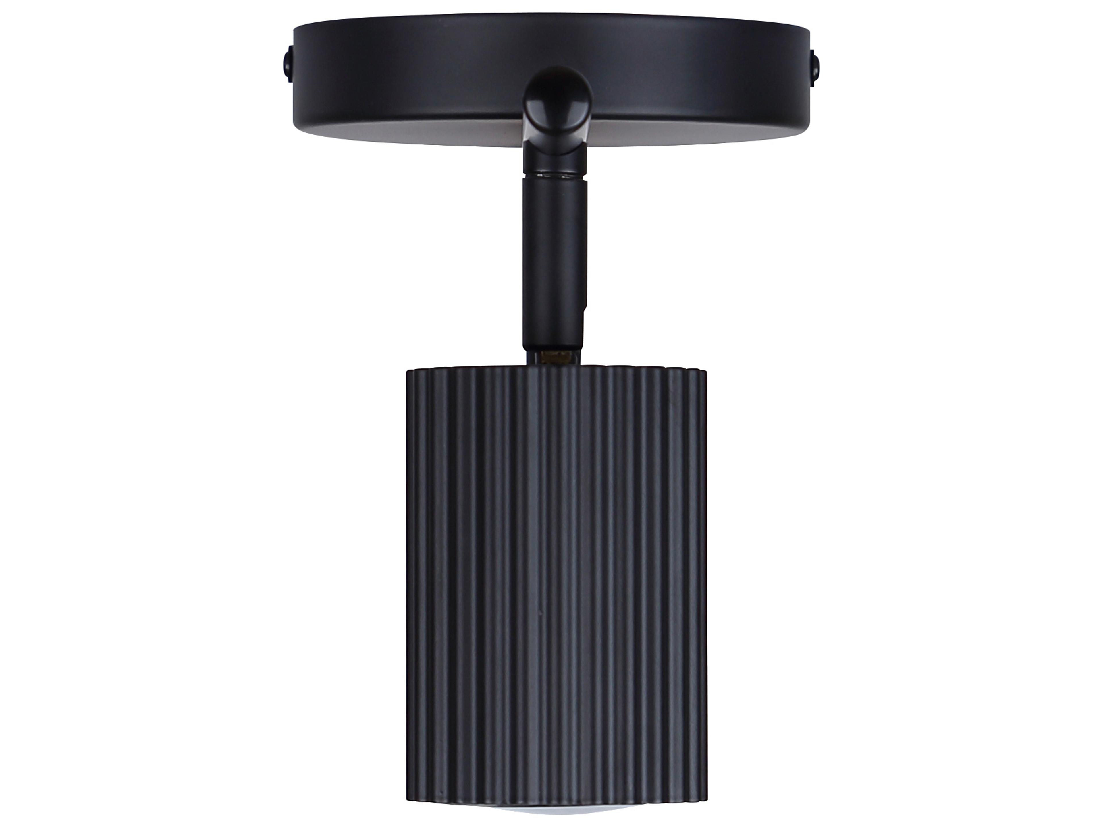 Canarm Rexton 3 -light Black LED Cylinder Track & Rail Light