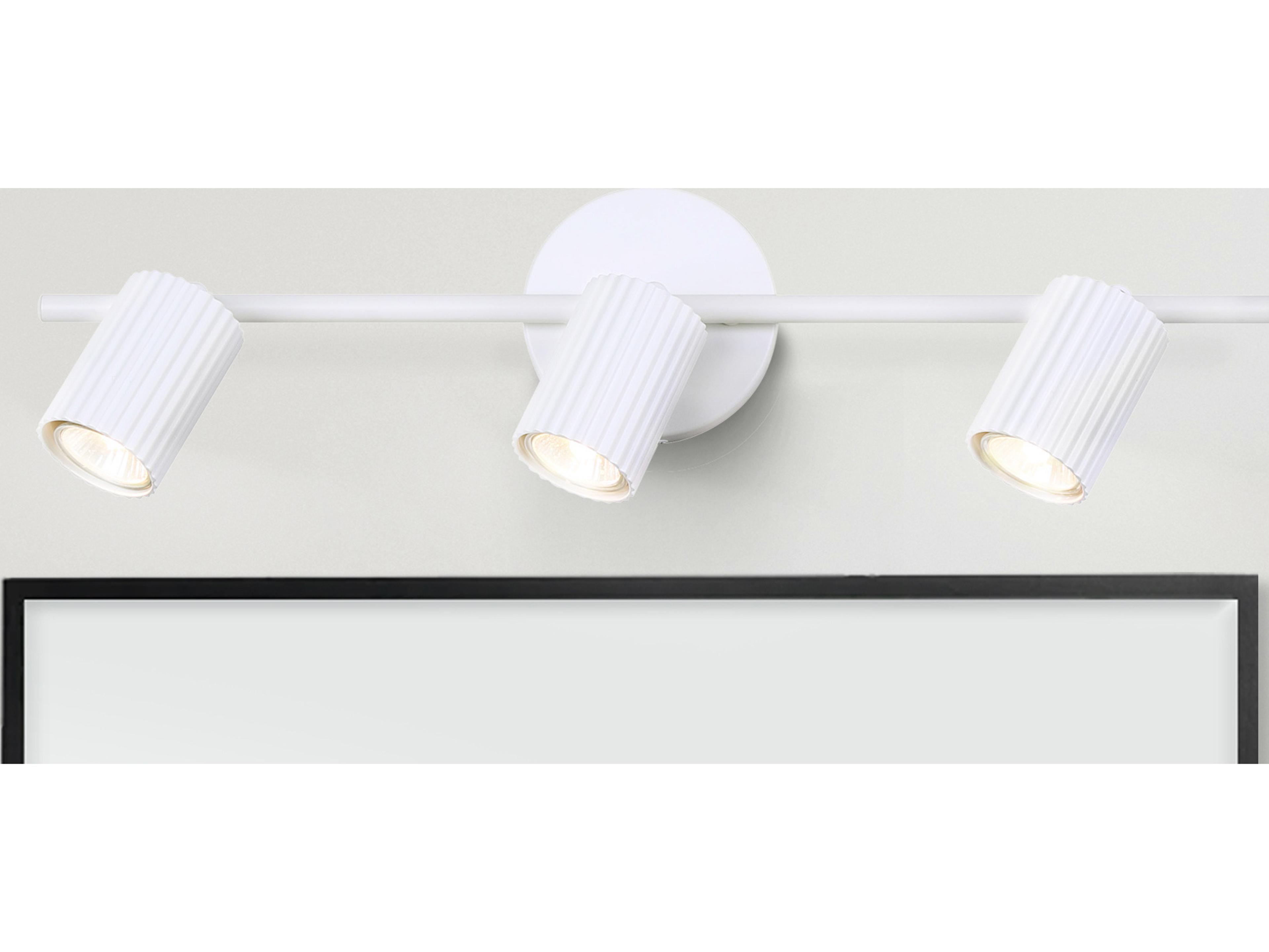 Canarm Rexton 3 -light White LED Cylinder Track & Rail Light
