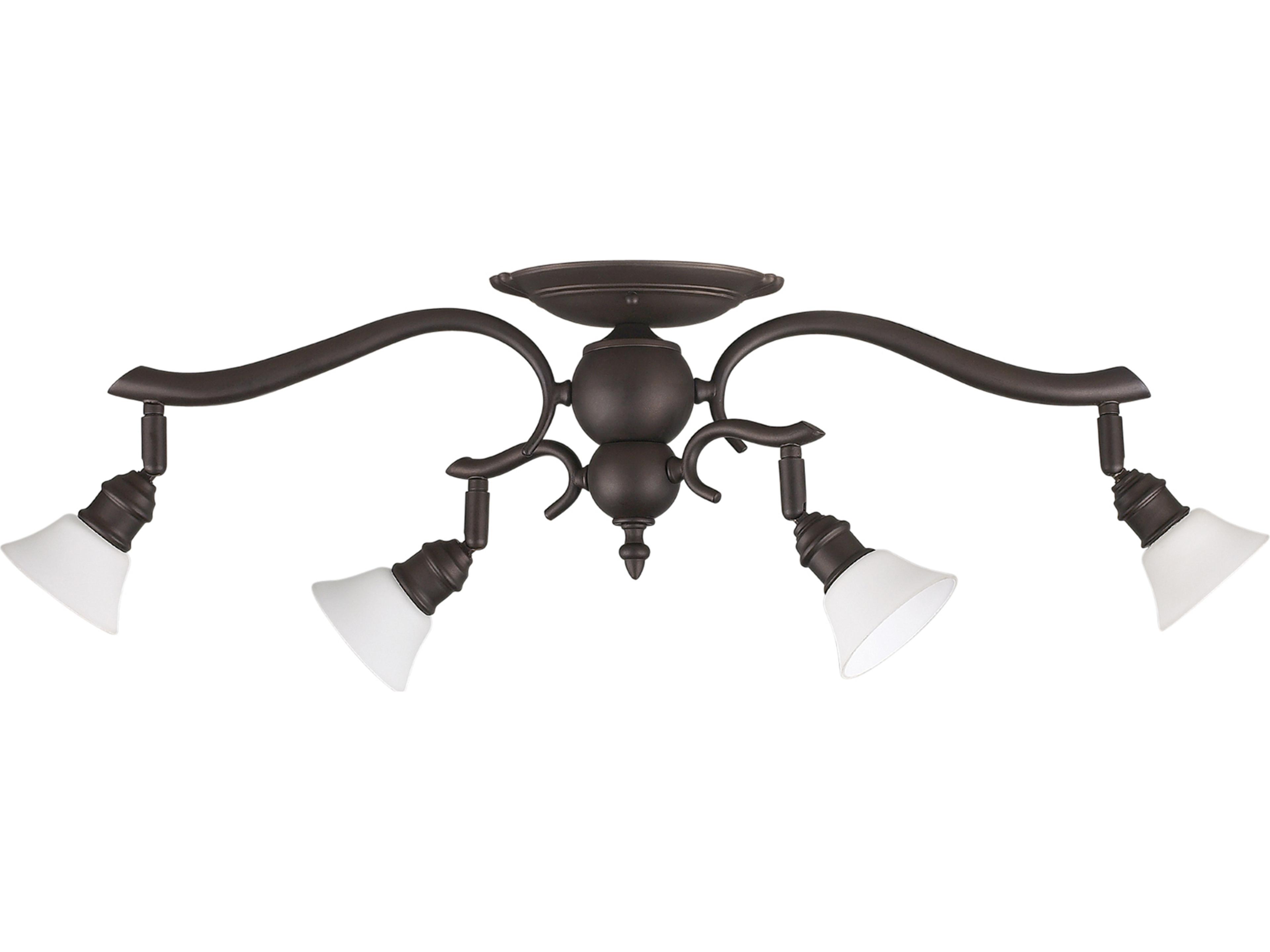 Addison 4 -light Bronze Traditional Track & Rail Light