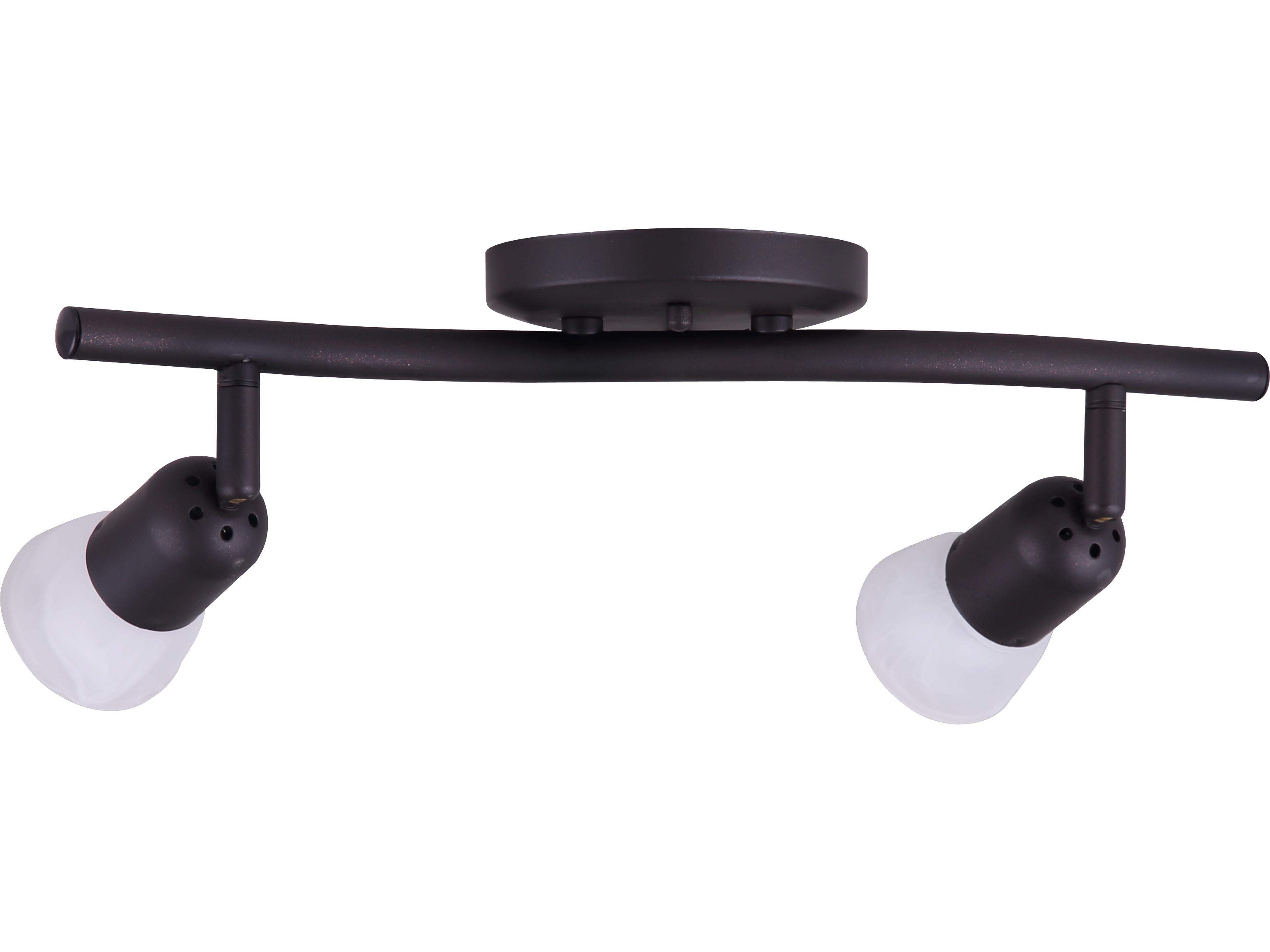 Canarm James 2 -light Bronze Track & Rail Light