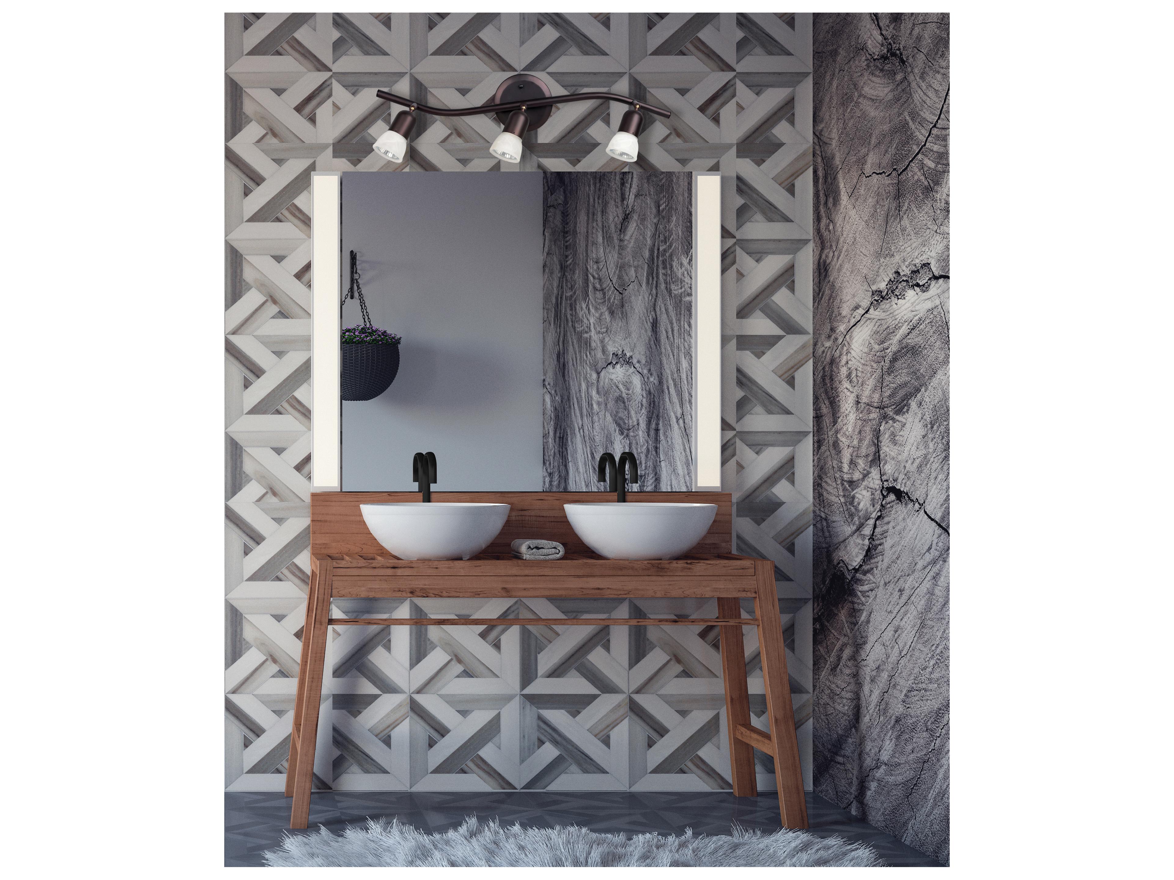 Canarm James 3 -light Bronze Track & Rail Light