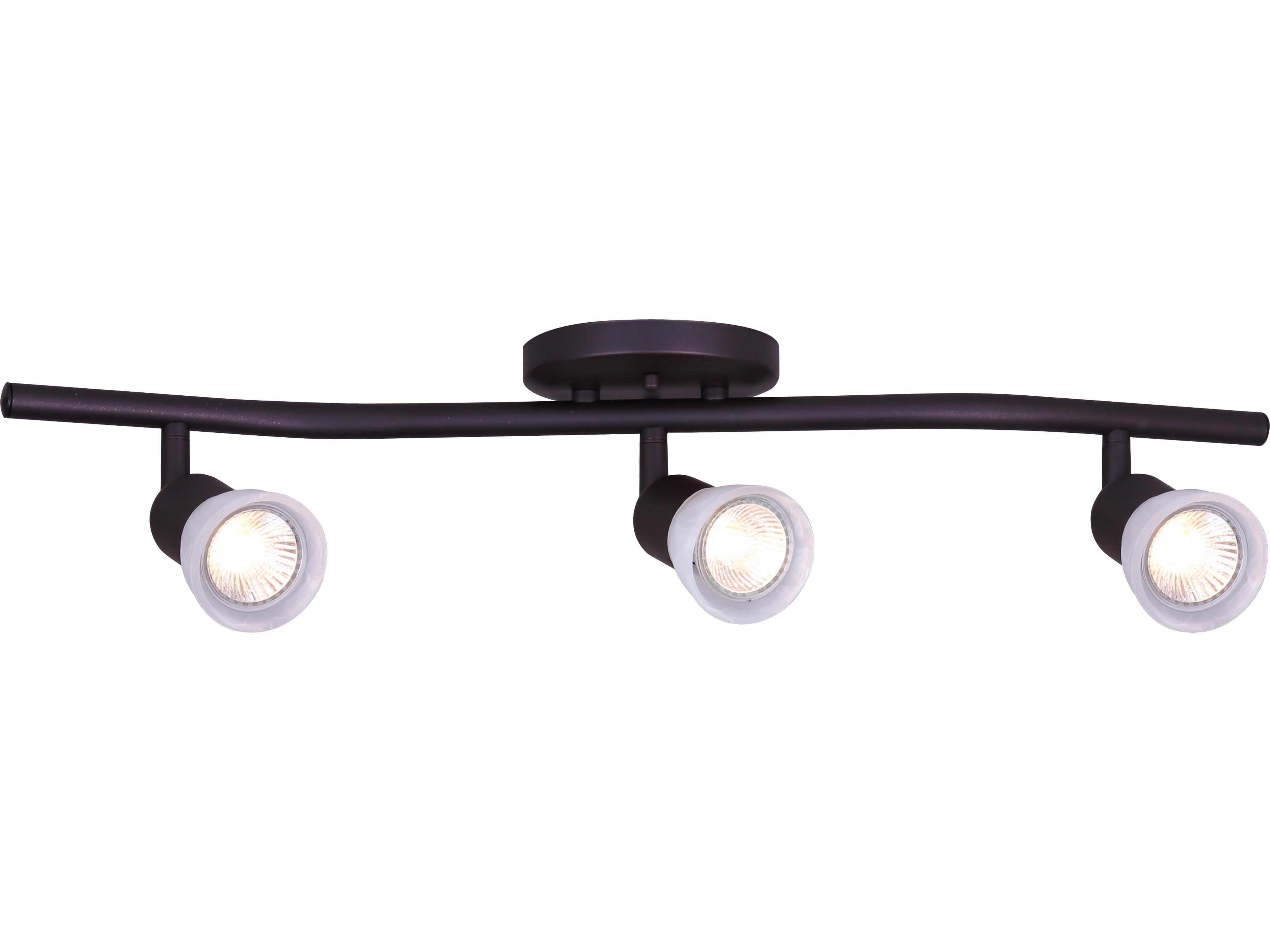 Canarm James 3 -light Bronze Track & Rail Light