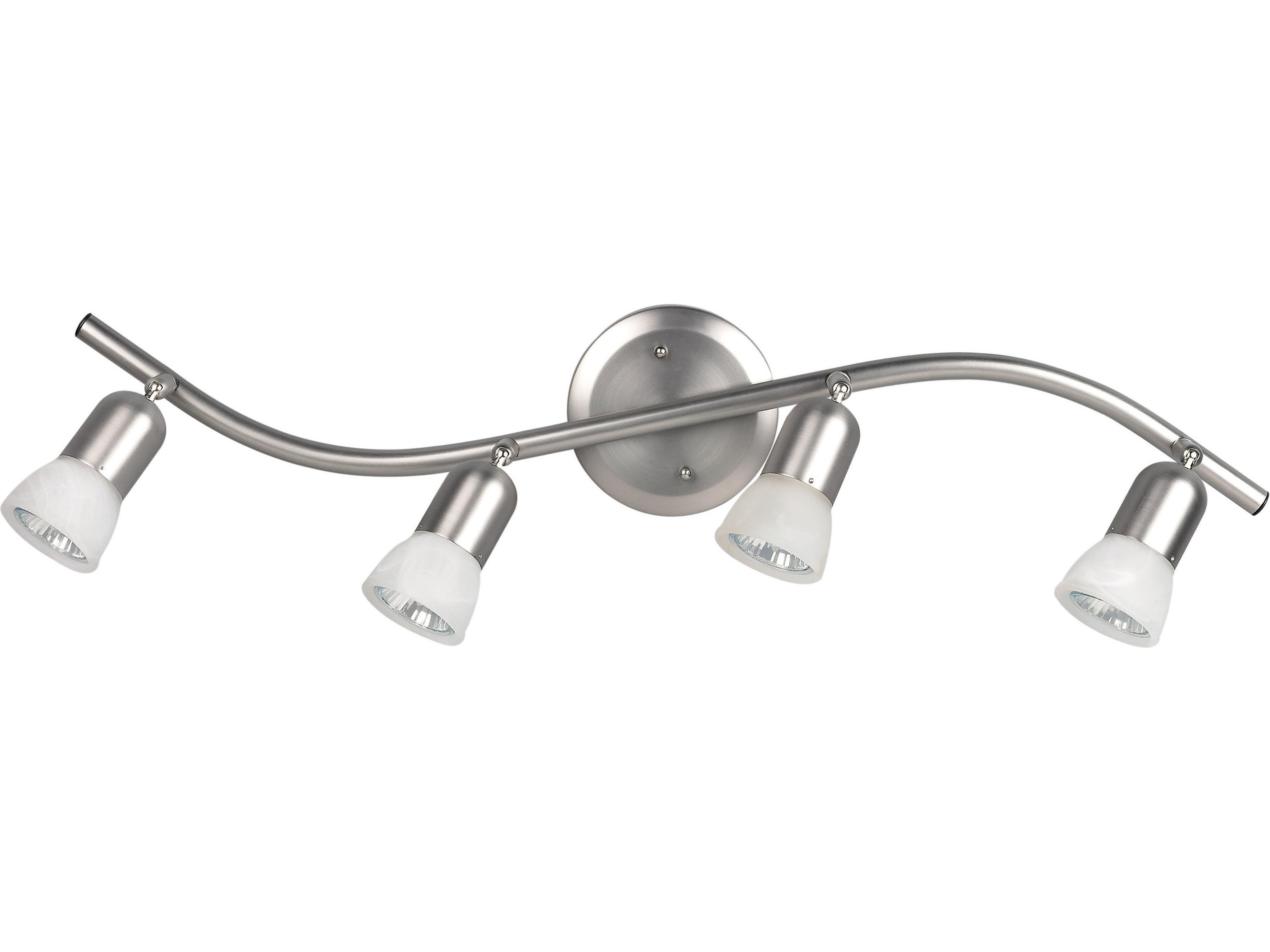 James 4 -light Pewter Track & Rail Light