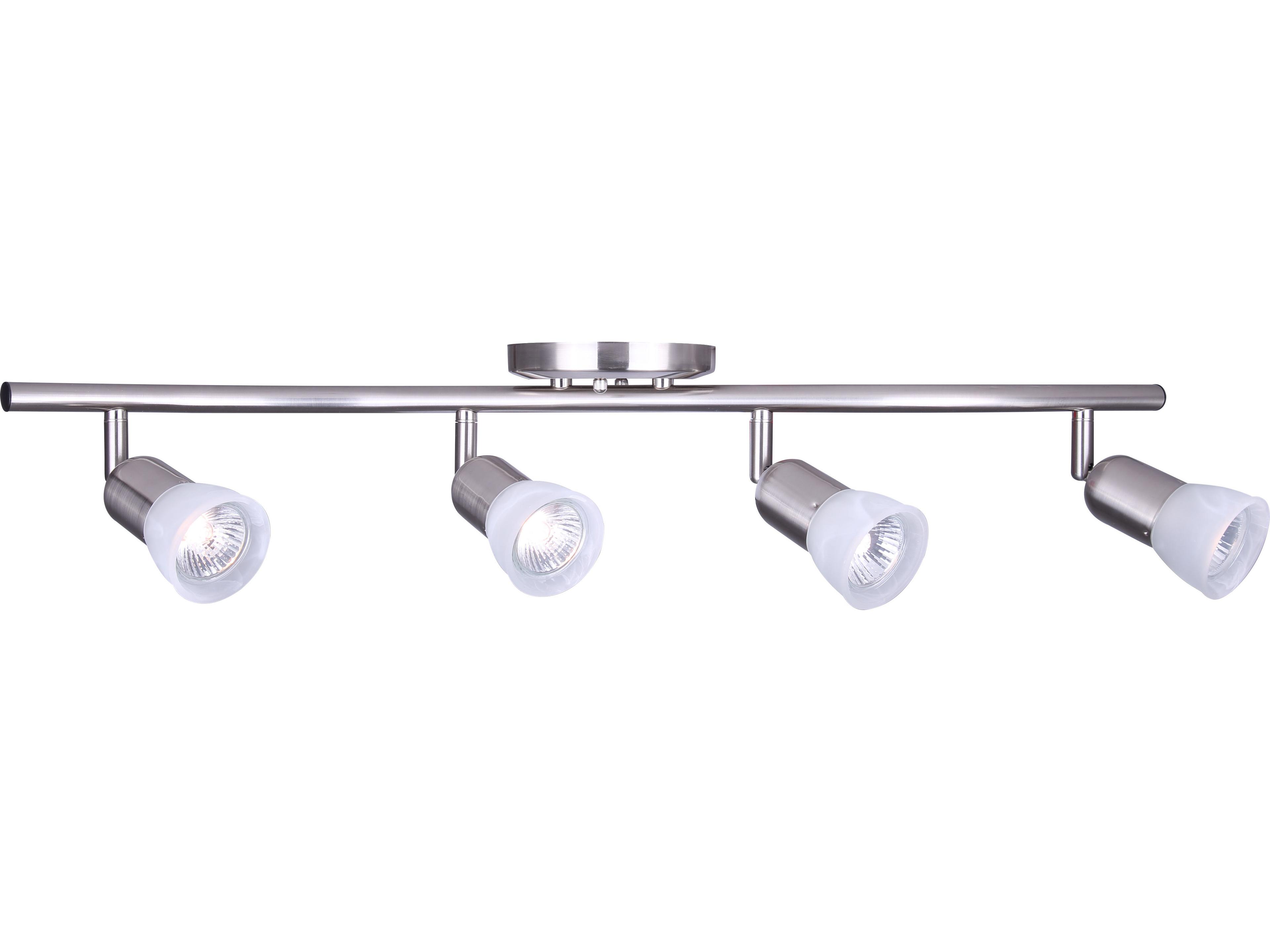 Canarm James 4 -light Pewter Track & Rail Light