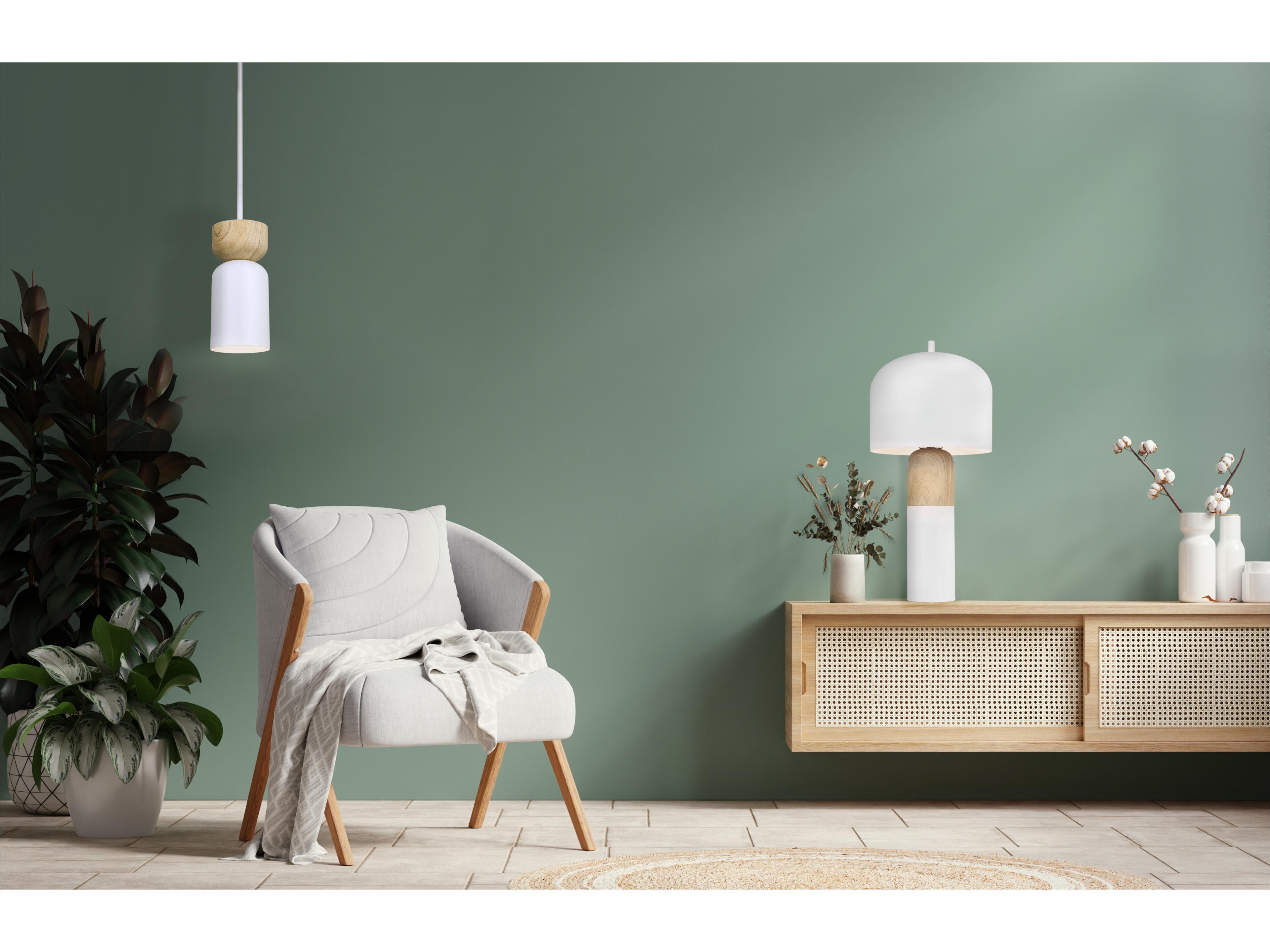 Canarm Caleb White Table Lamp