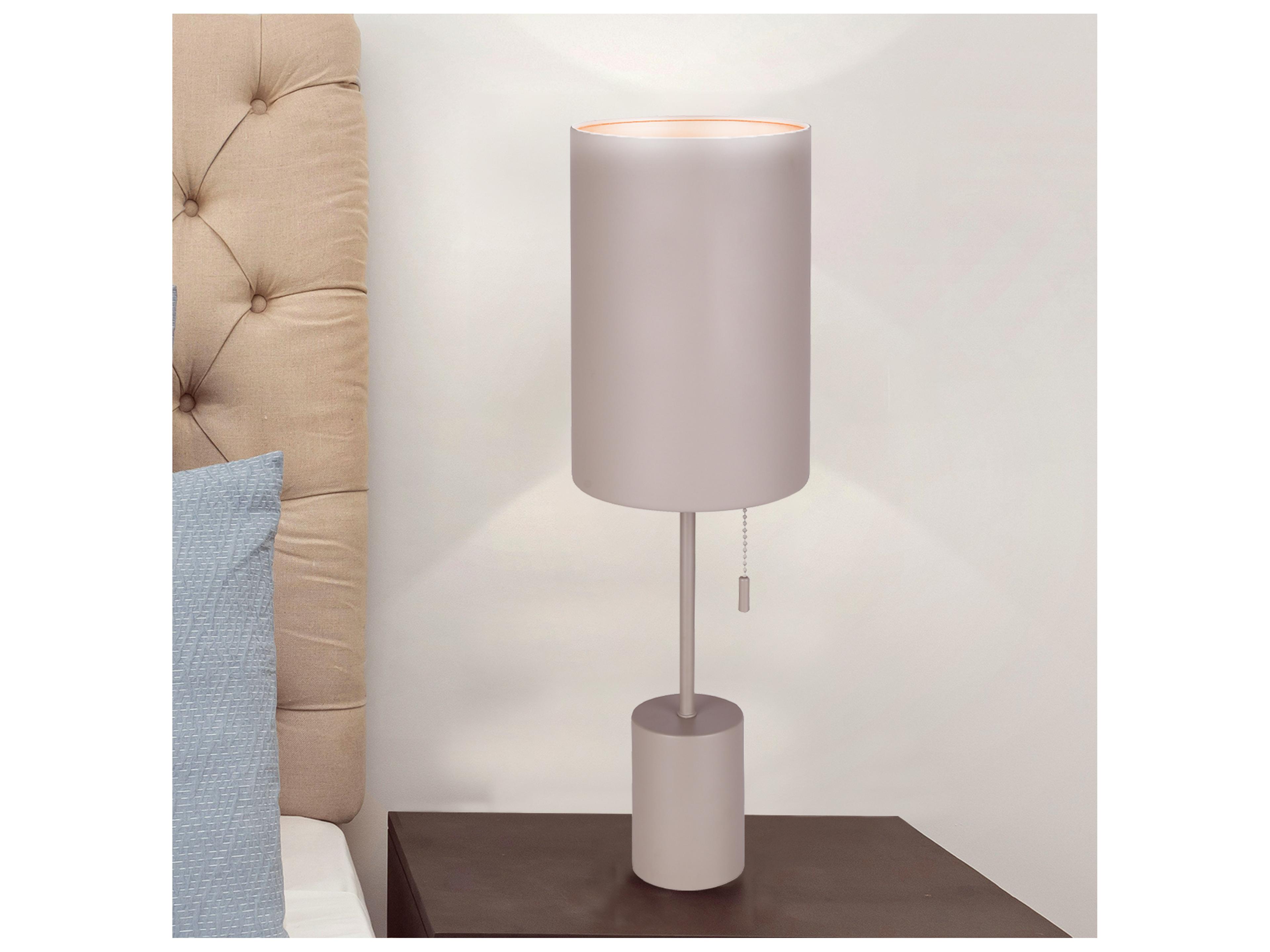 Canarm Flint Gray Table Lamp