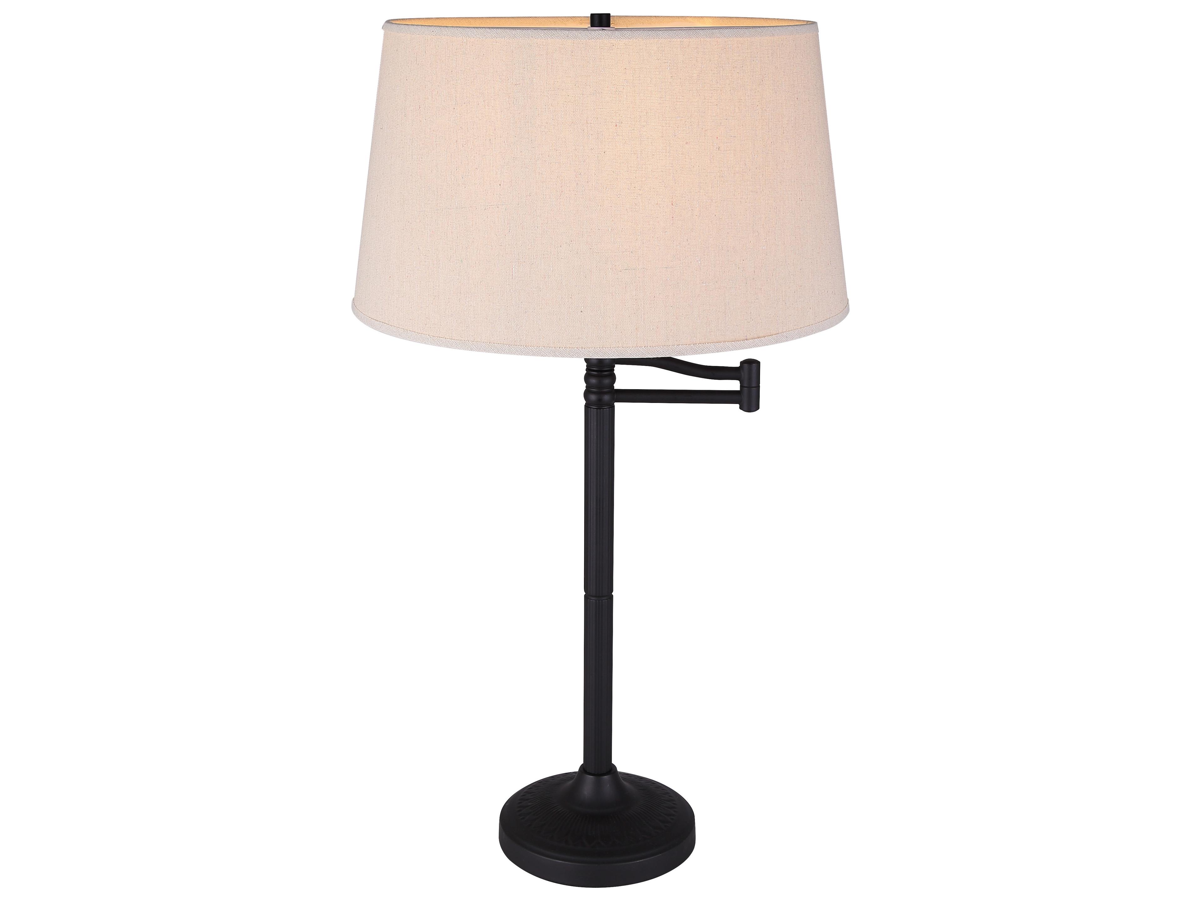 Canarm Oscar Bronze Traditional Table Lamp