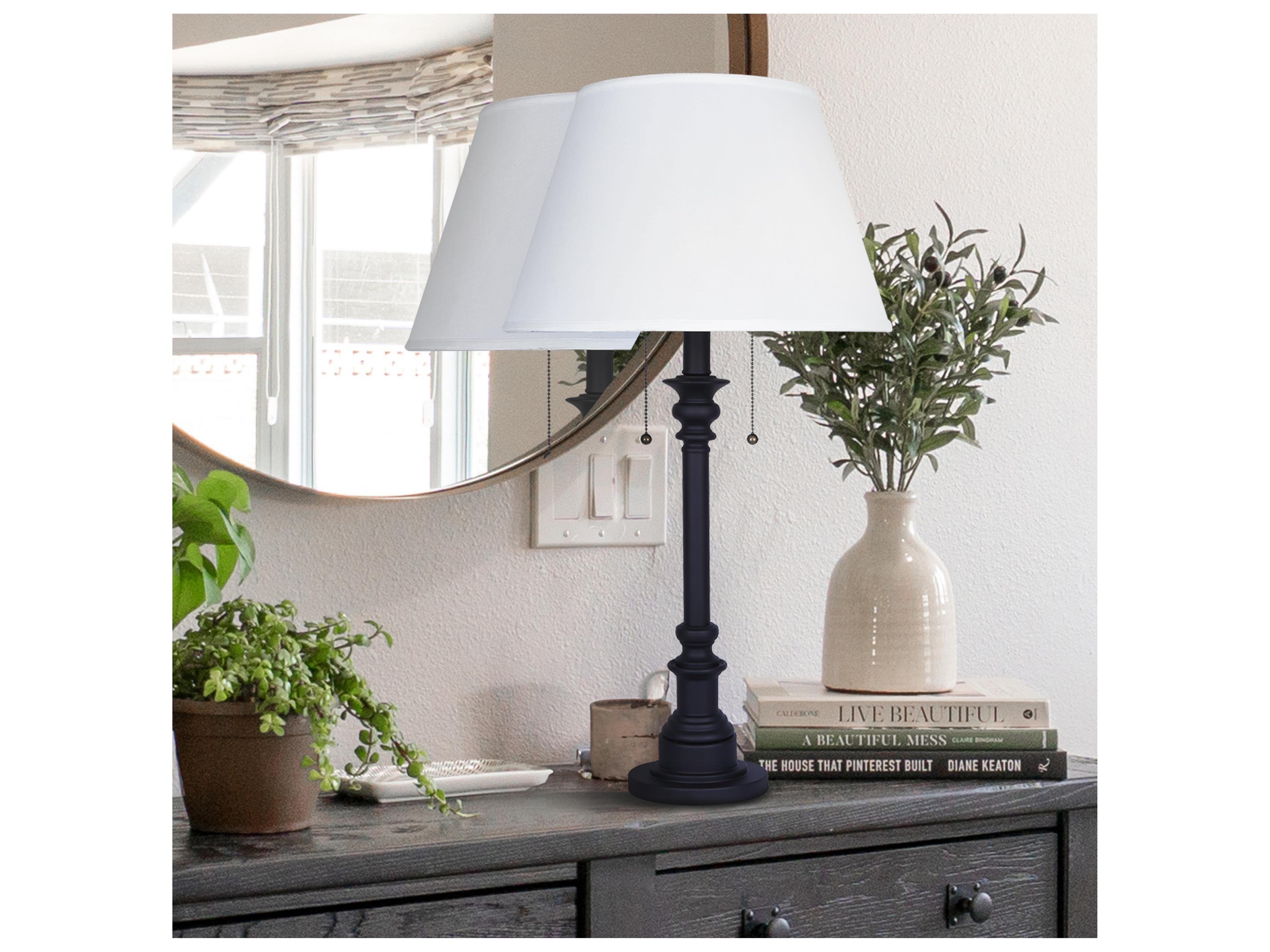 Canarm Nevan Bronze Traditional Table Lamp