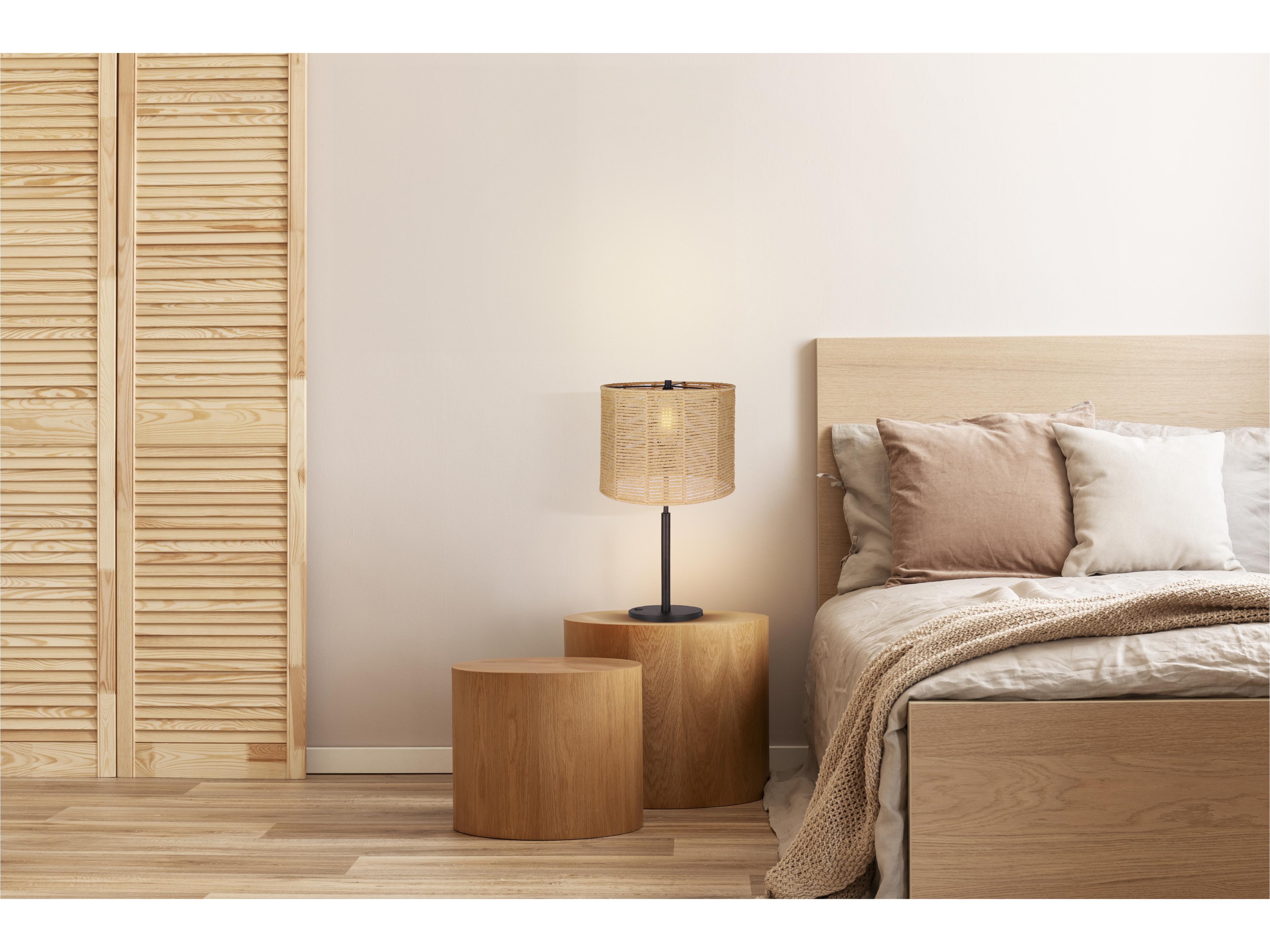 Canarm Lano Black Table Lamp