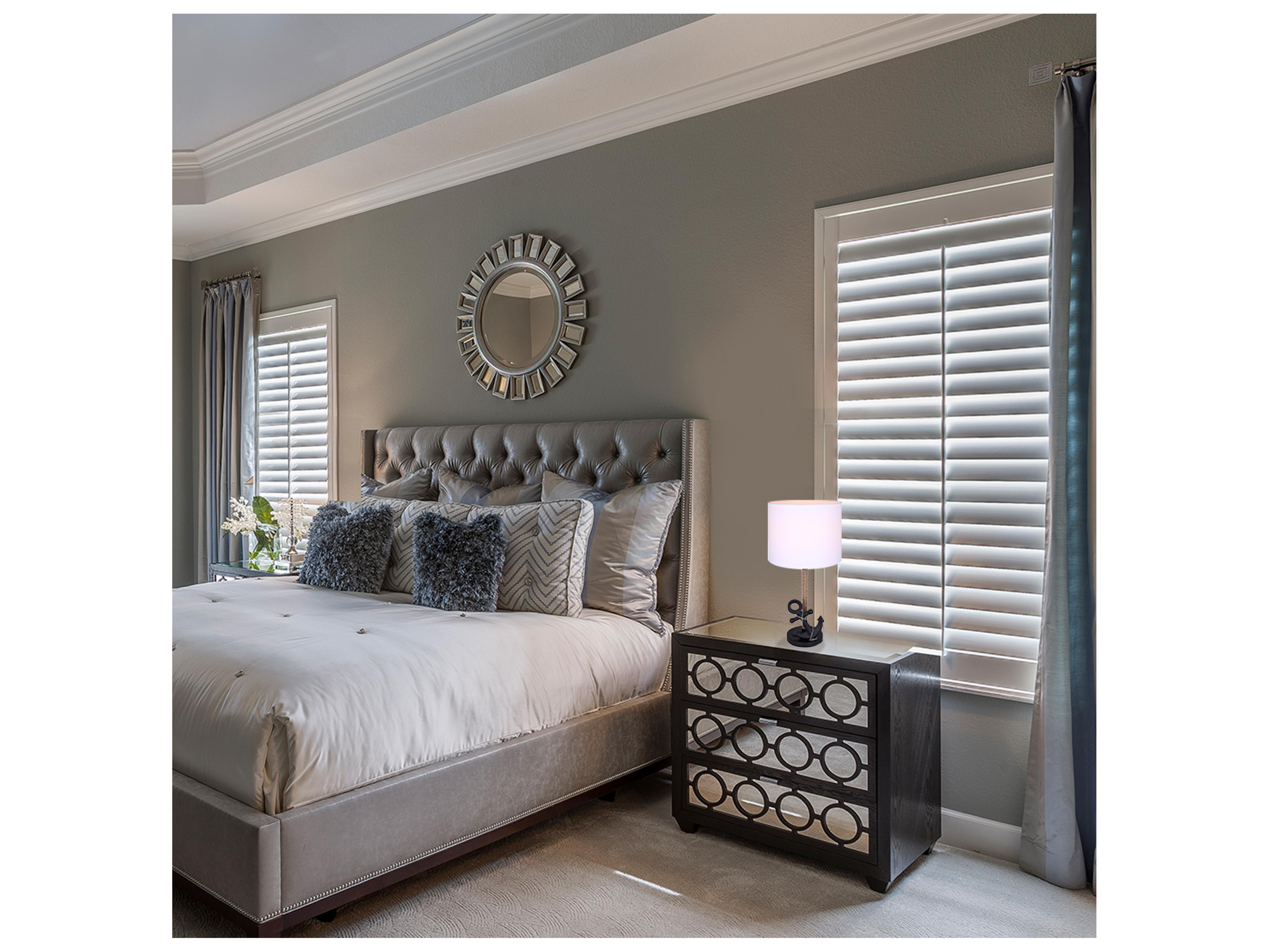 Canarm Sidro Black Table Lamp