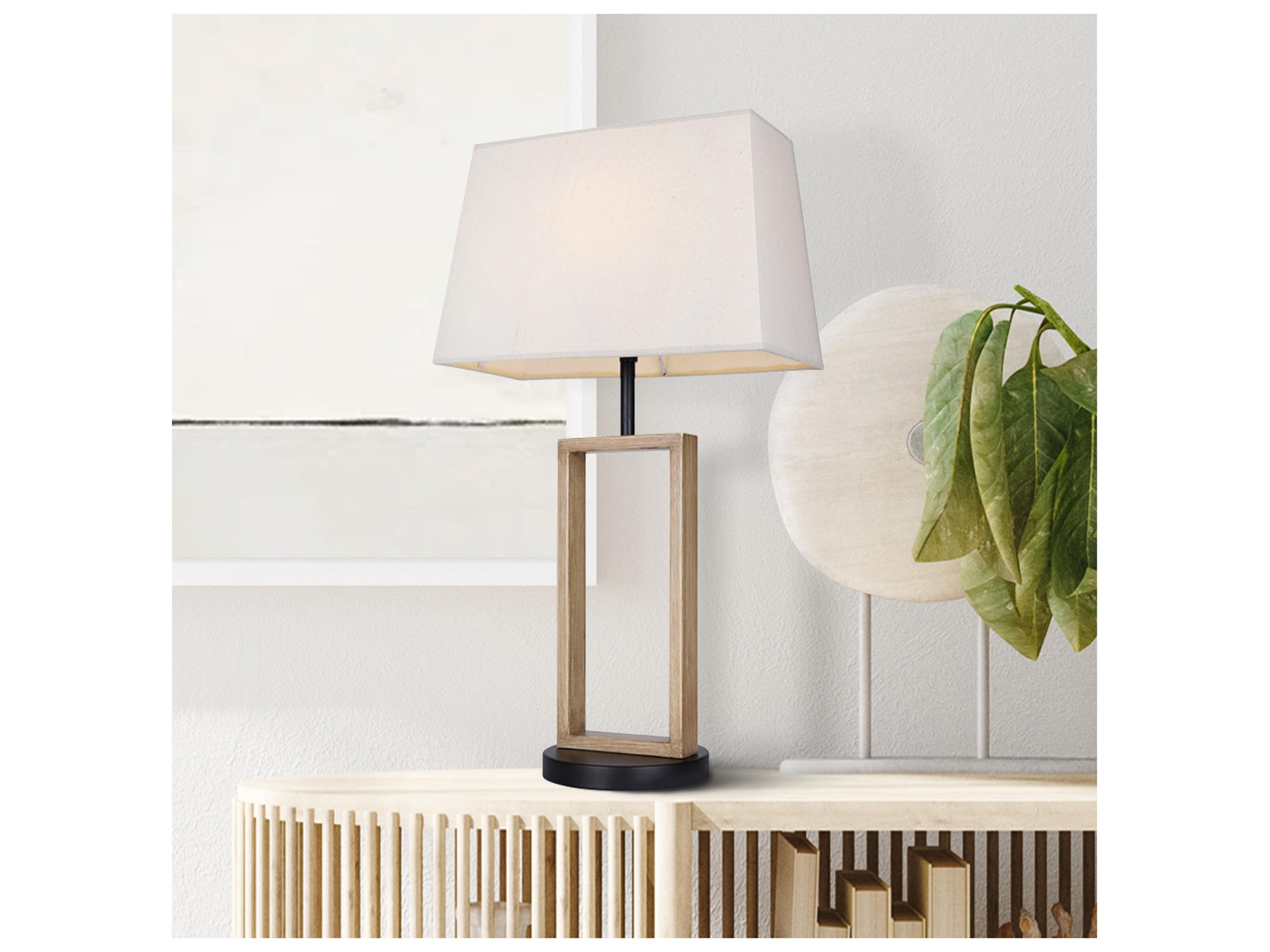 Canarm Burke Black Table Lamp