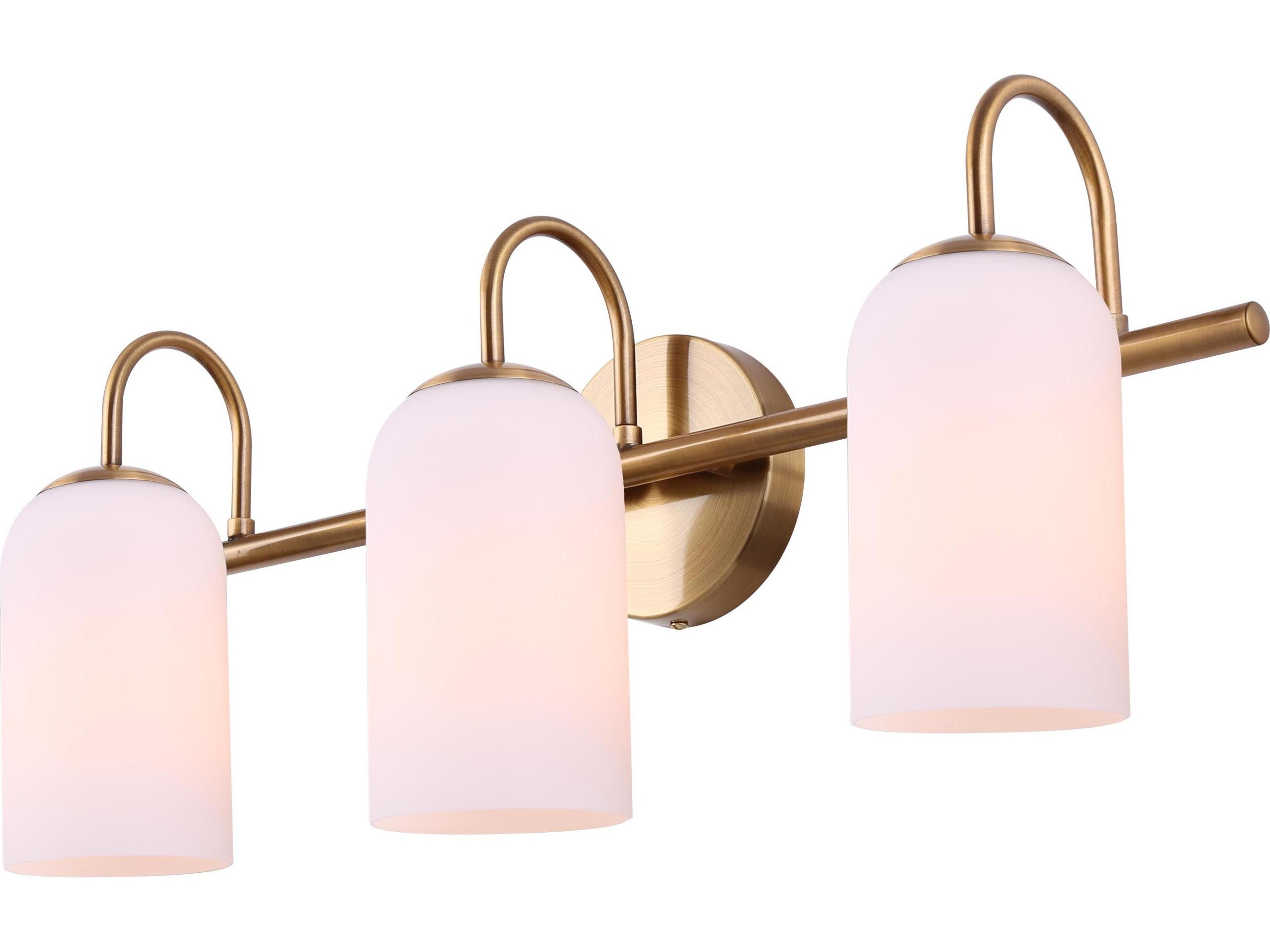 Novalee 3 -light Gold Vanity Light
