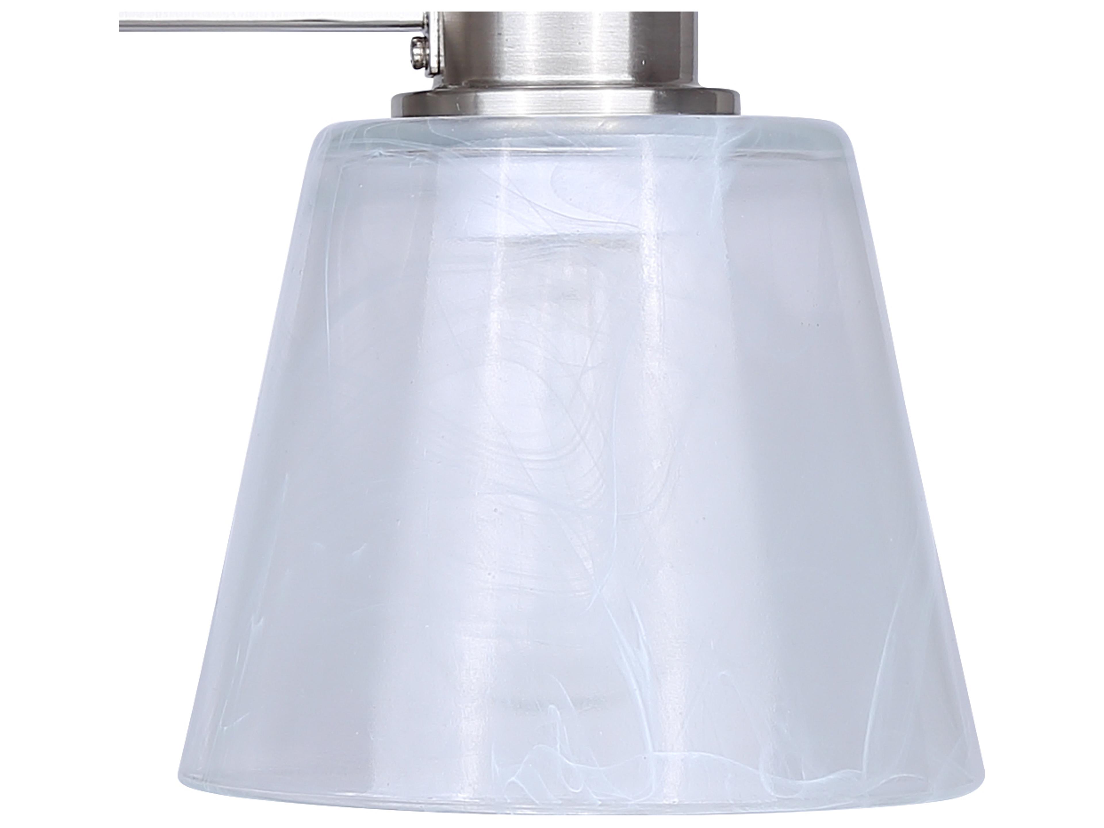 Canarm Luelle 1 -light Nickel Wall Sconce