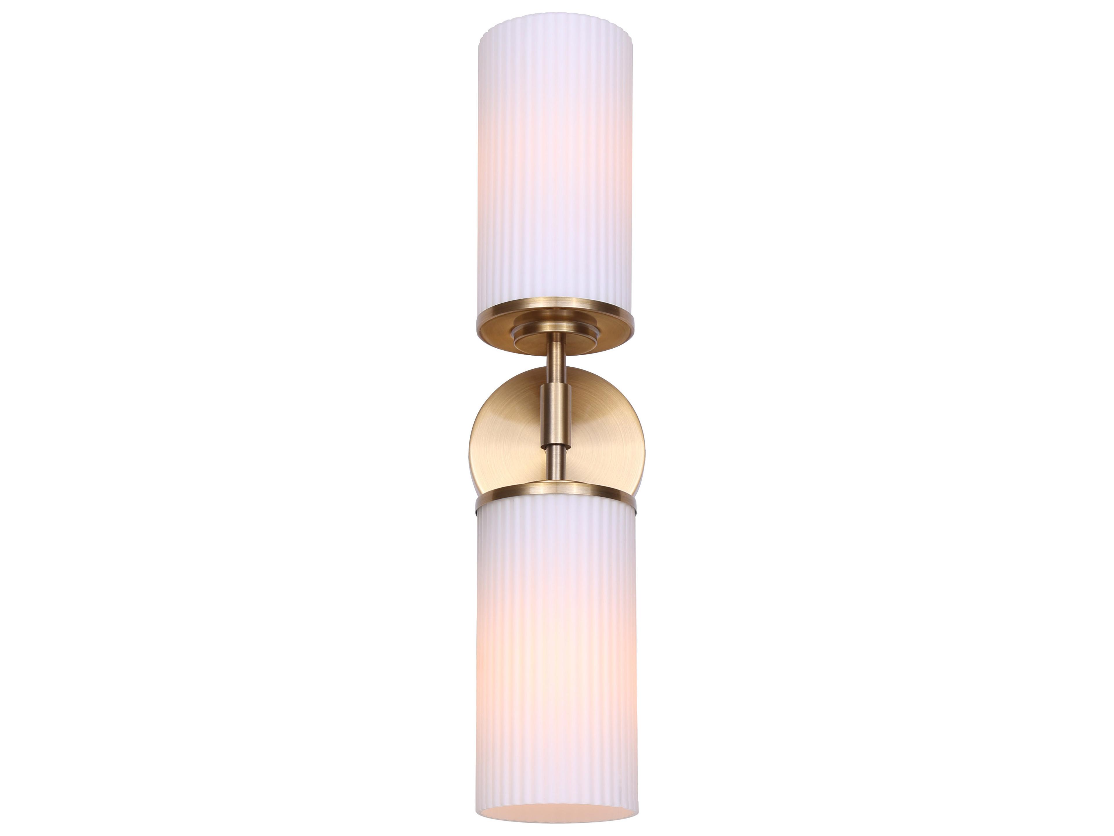 Canarm Kinslea 2 -light Gold Vanity Light