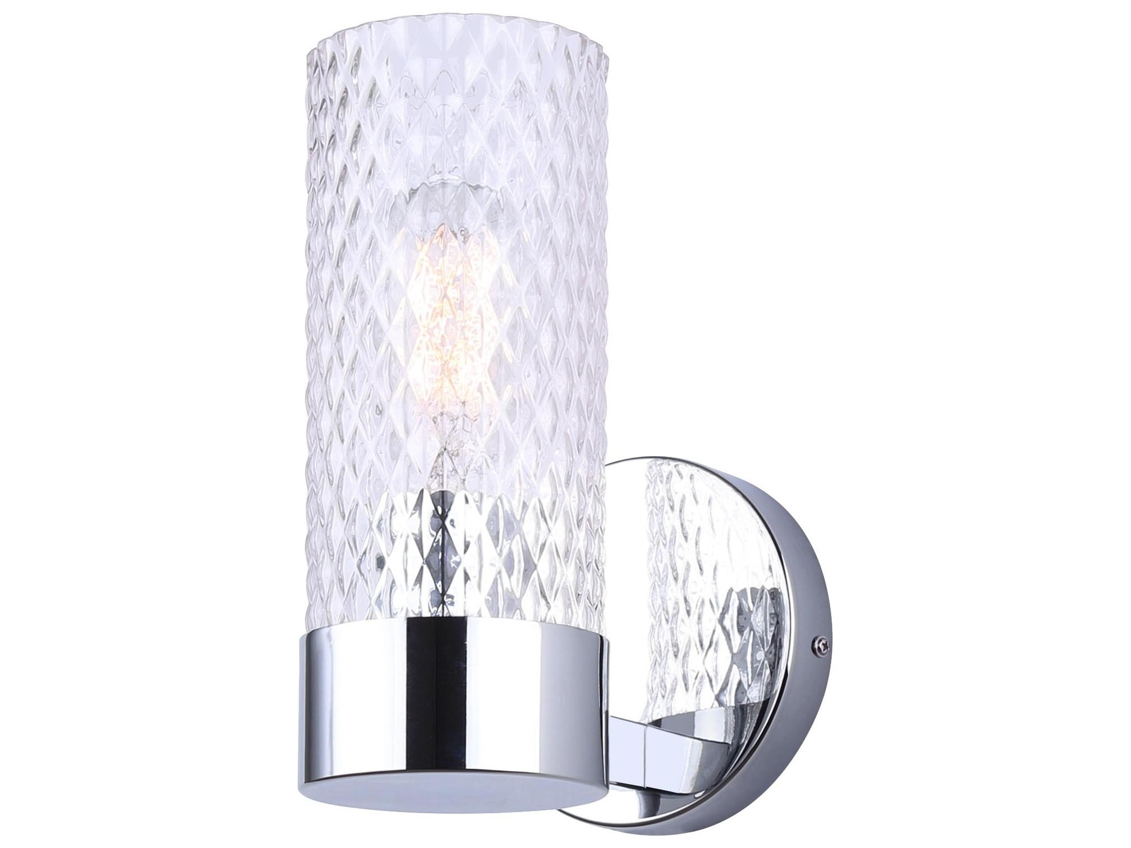 Eden 1 -light Chrome Wall Sconce