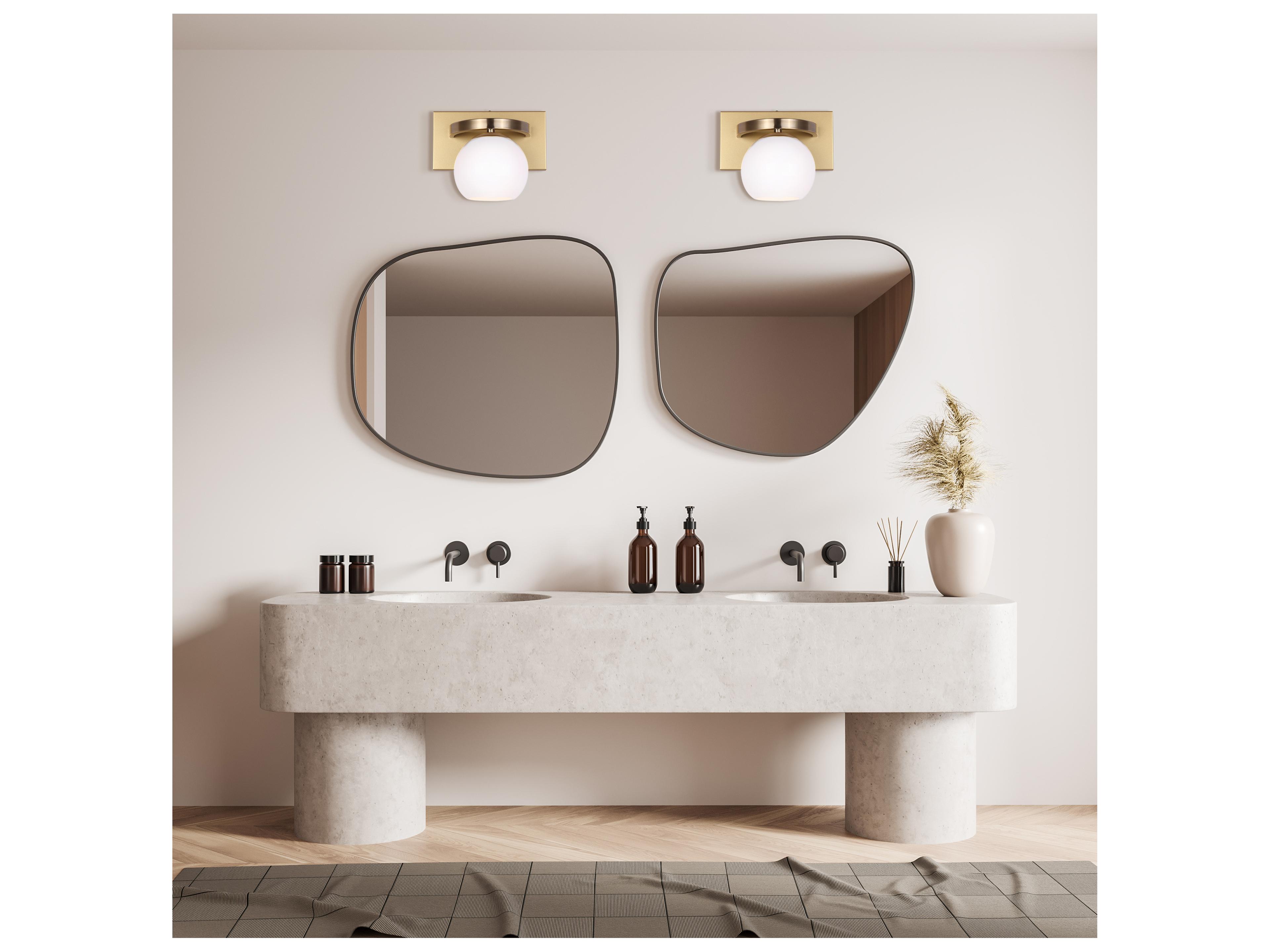 Canarm Monroe 1 -light Gold Wall Sconce