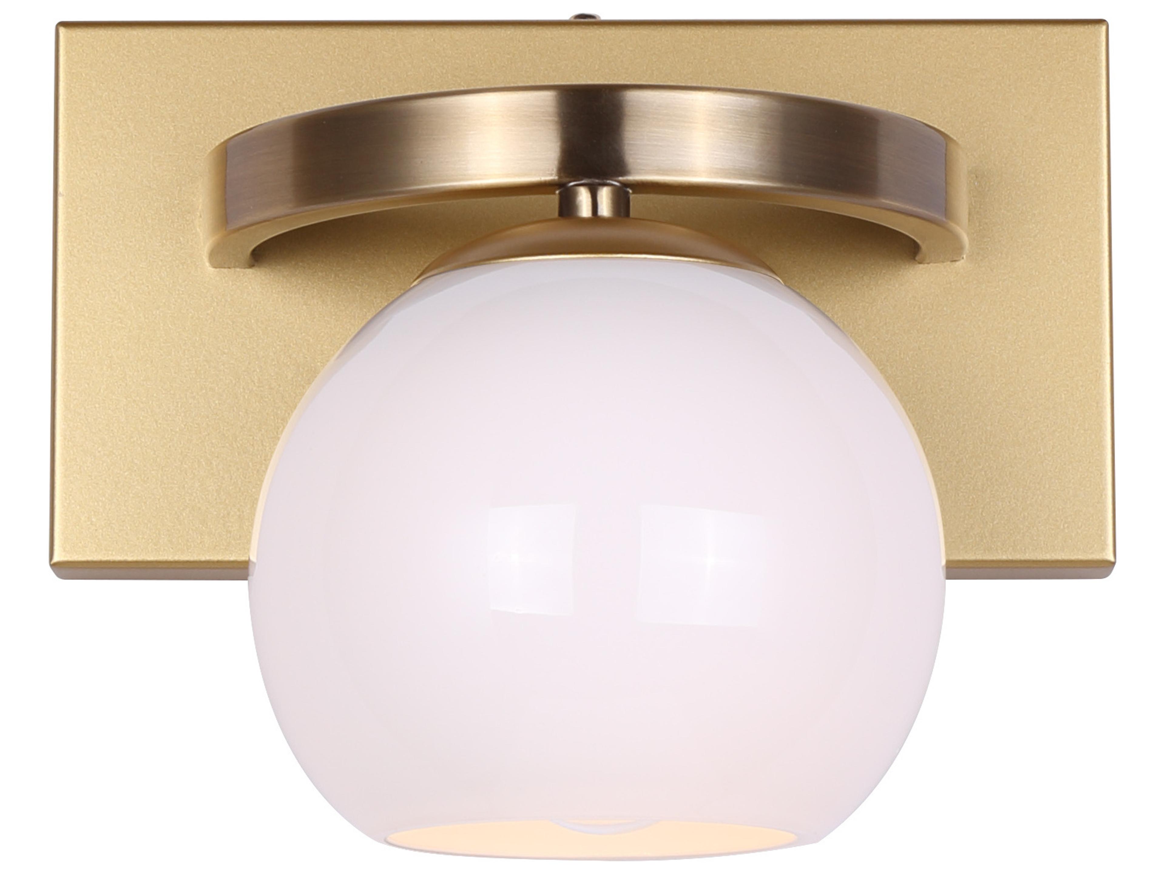 Canarm Monroe 1 -light Gold Wall Sconce