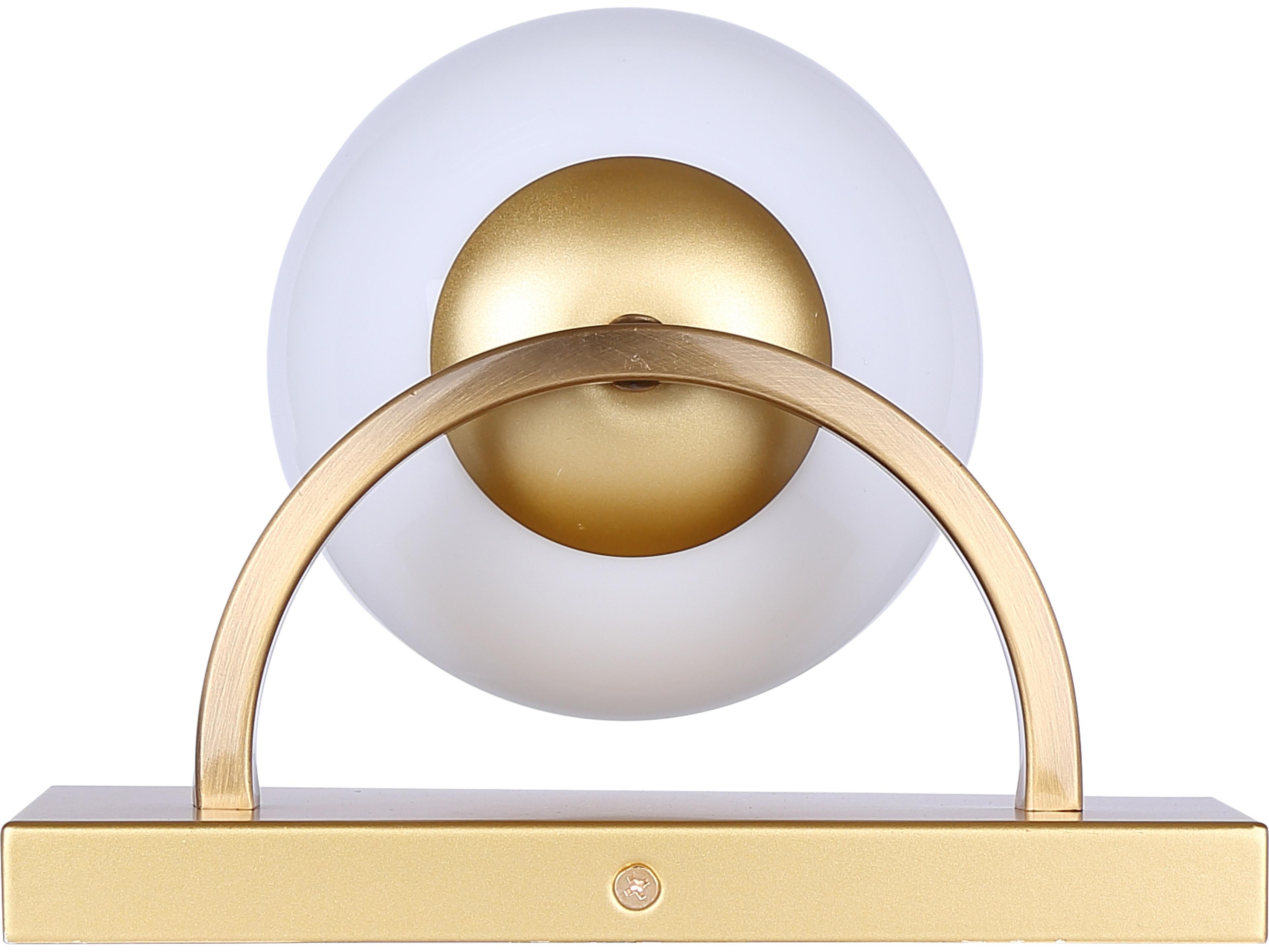 Canarm Monroe 1 -light Gold Wall Sconce