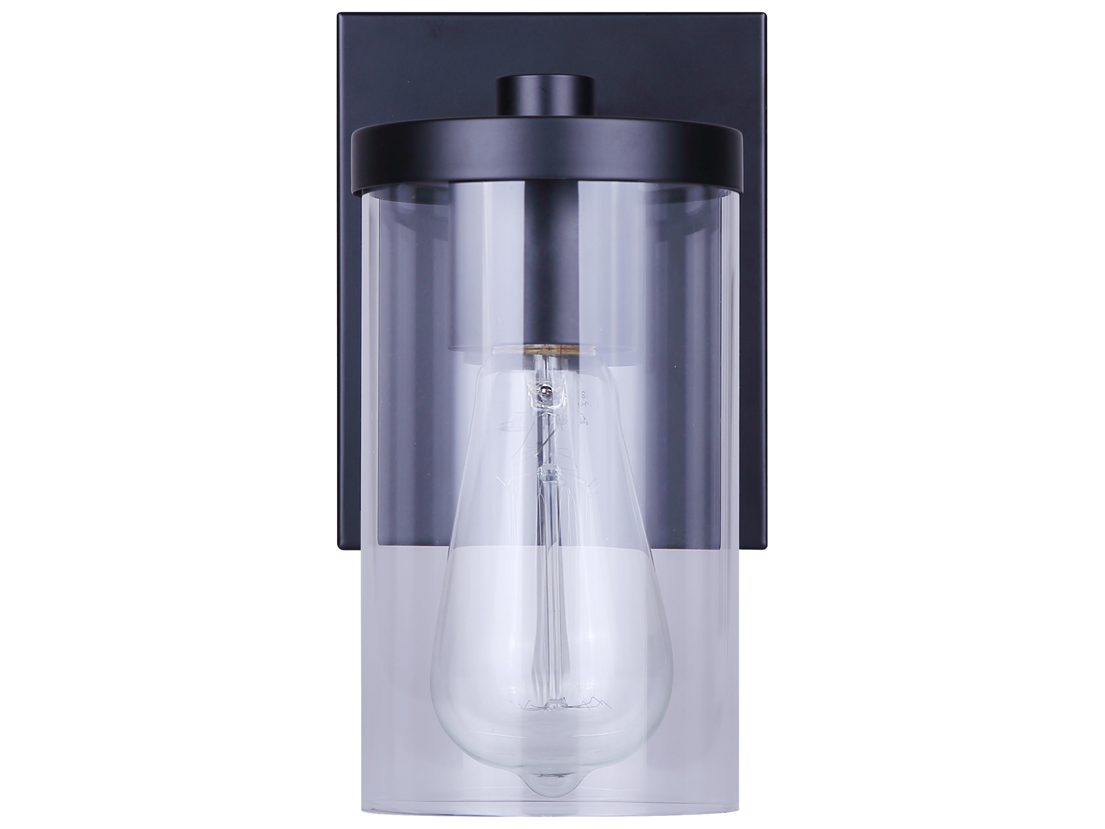 Canarm Britton 1 -light Black Vanity Light