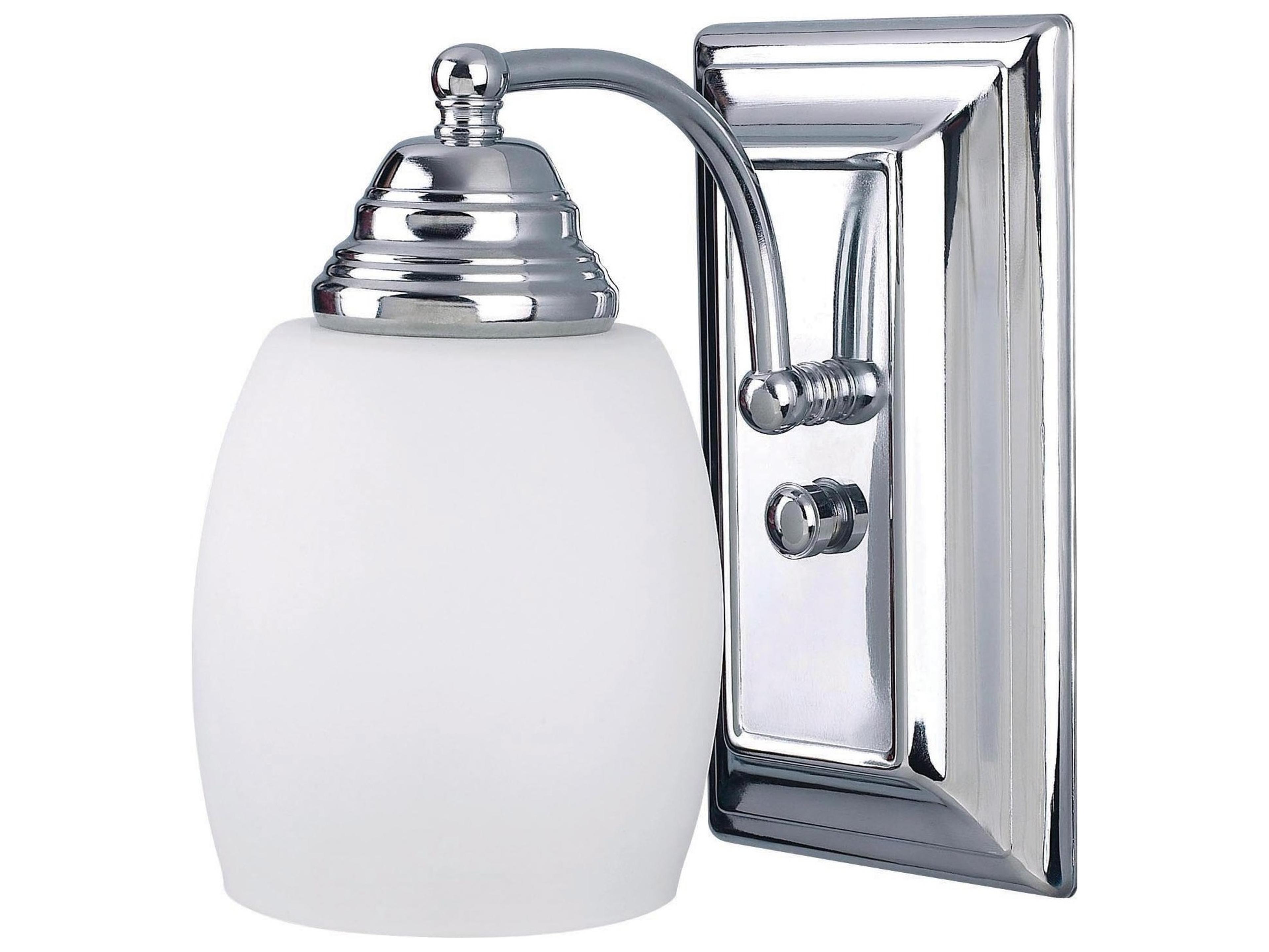 Griffin 1 -light Chrome Vanity Light