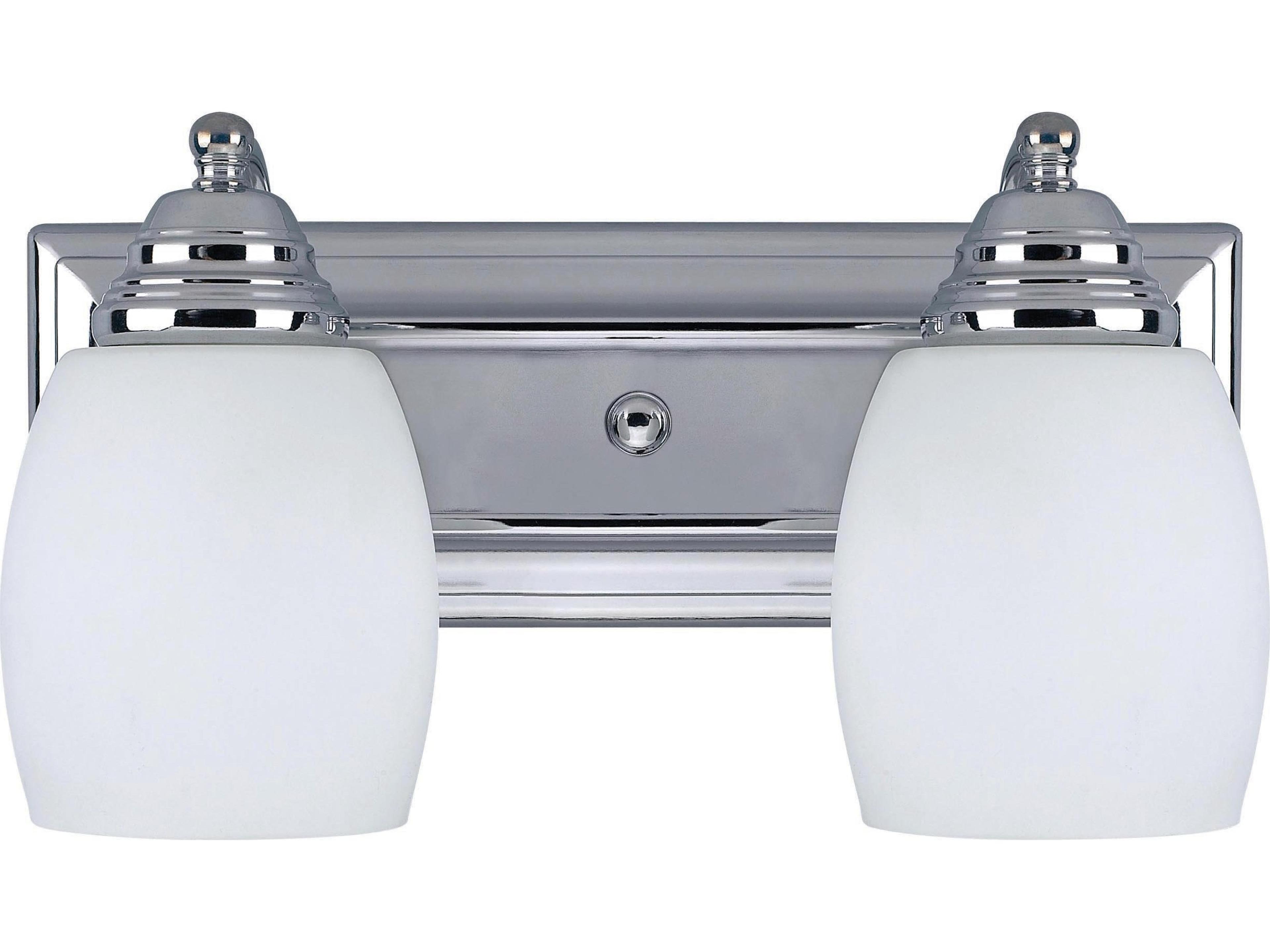 Griffin 2 -light Chrome Vanity Light