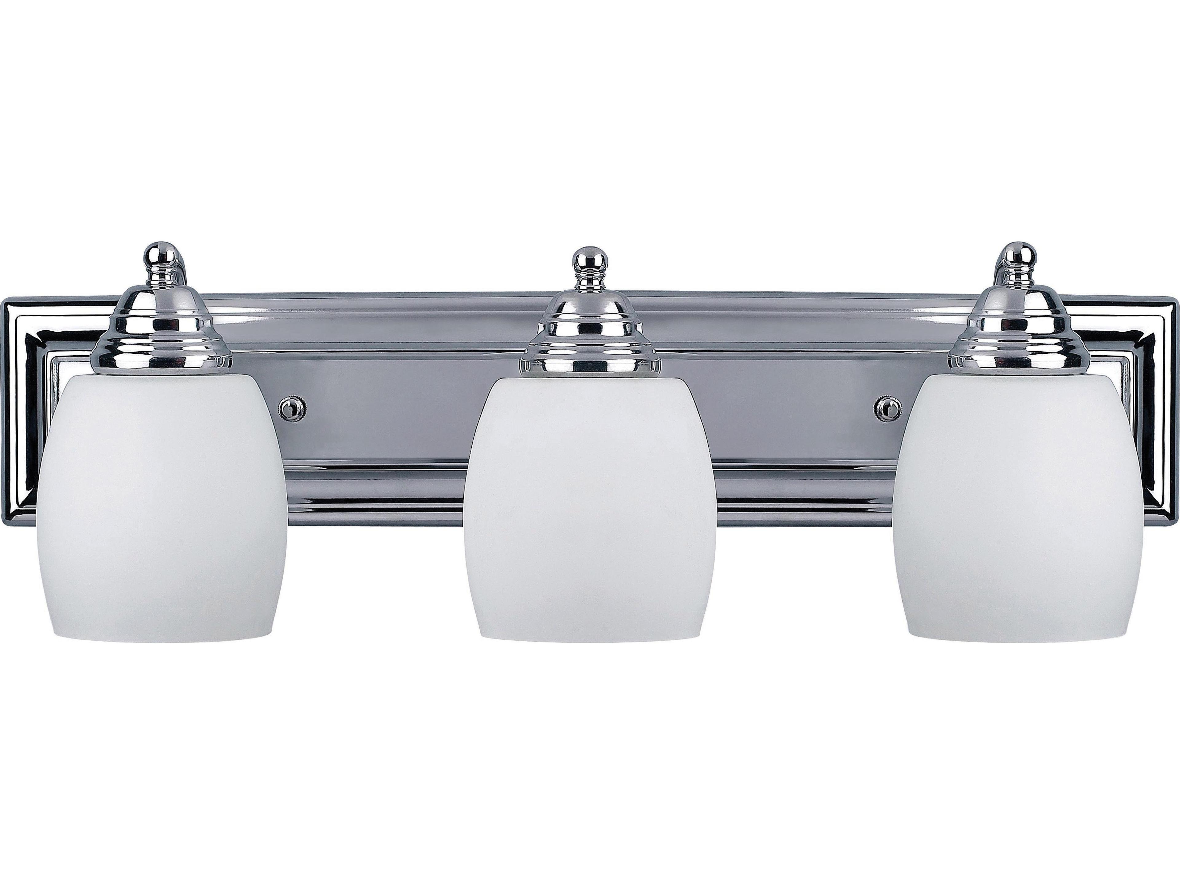 Canarm Griffin 3 -light Chrome Traditional Vanity Light