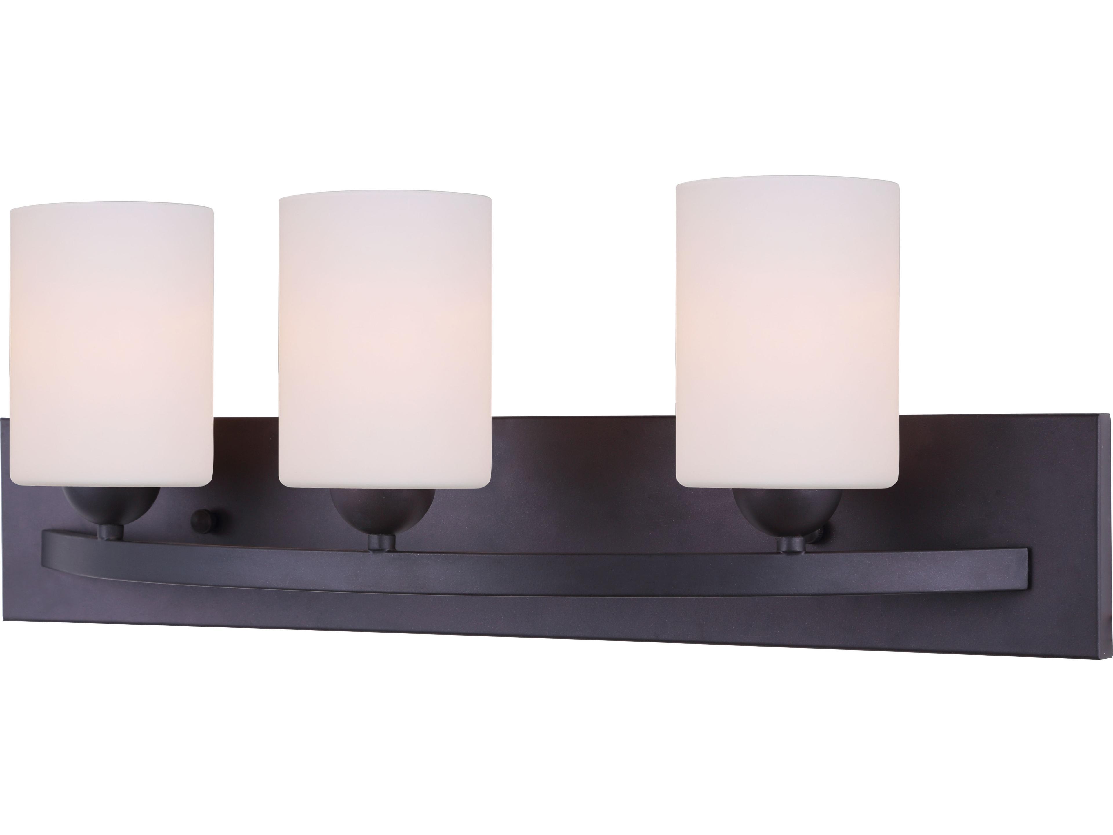 Hampton 3 -light Bronze Vanity Light