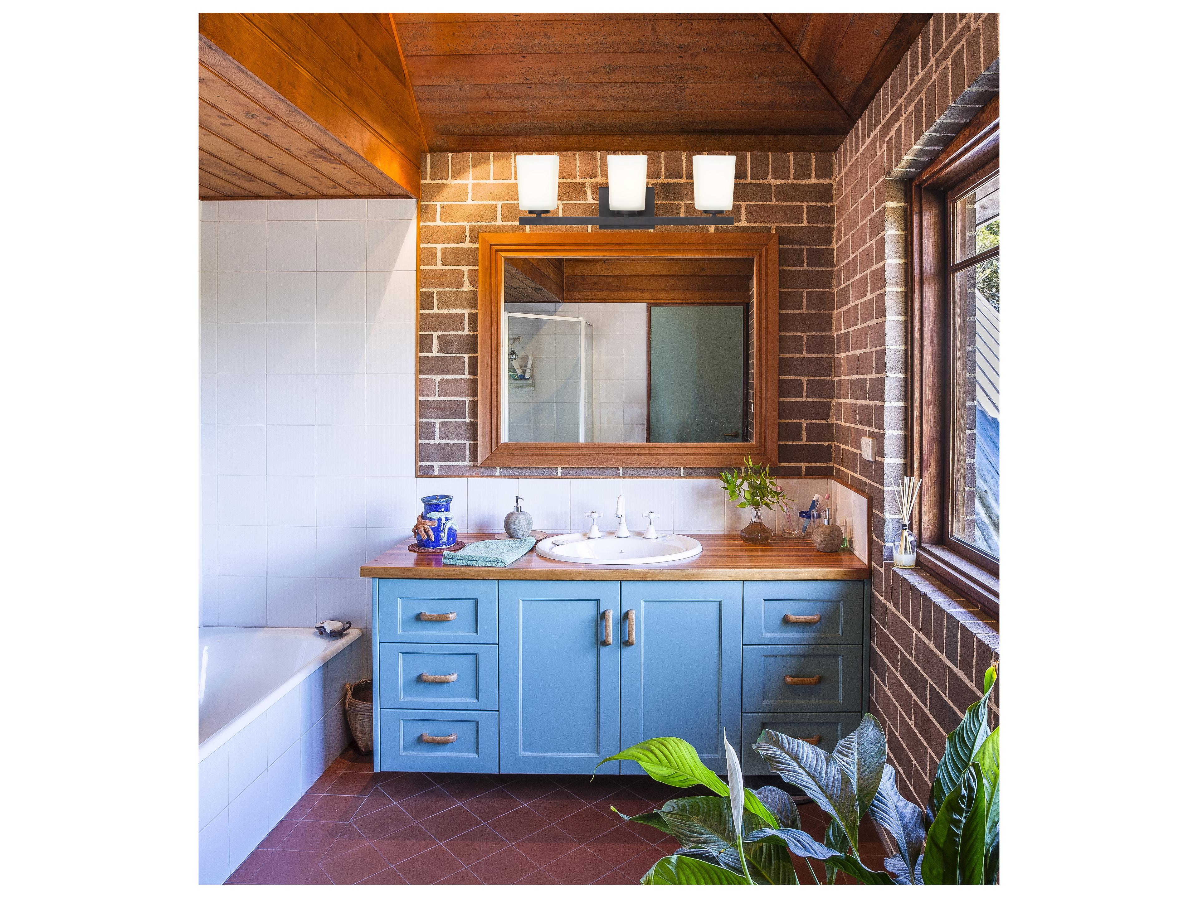 Canarm Hartley 3 -light Bronze Vanity Light