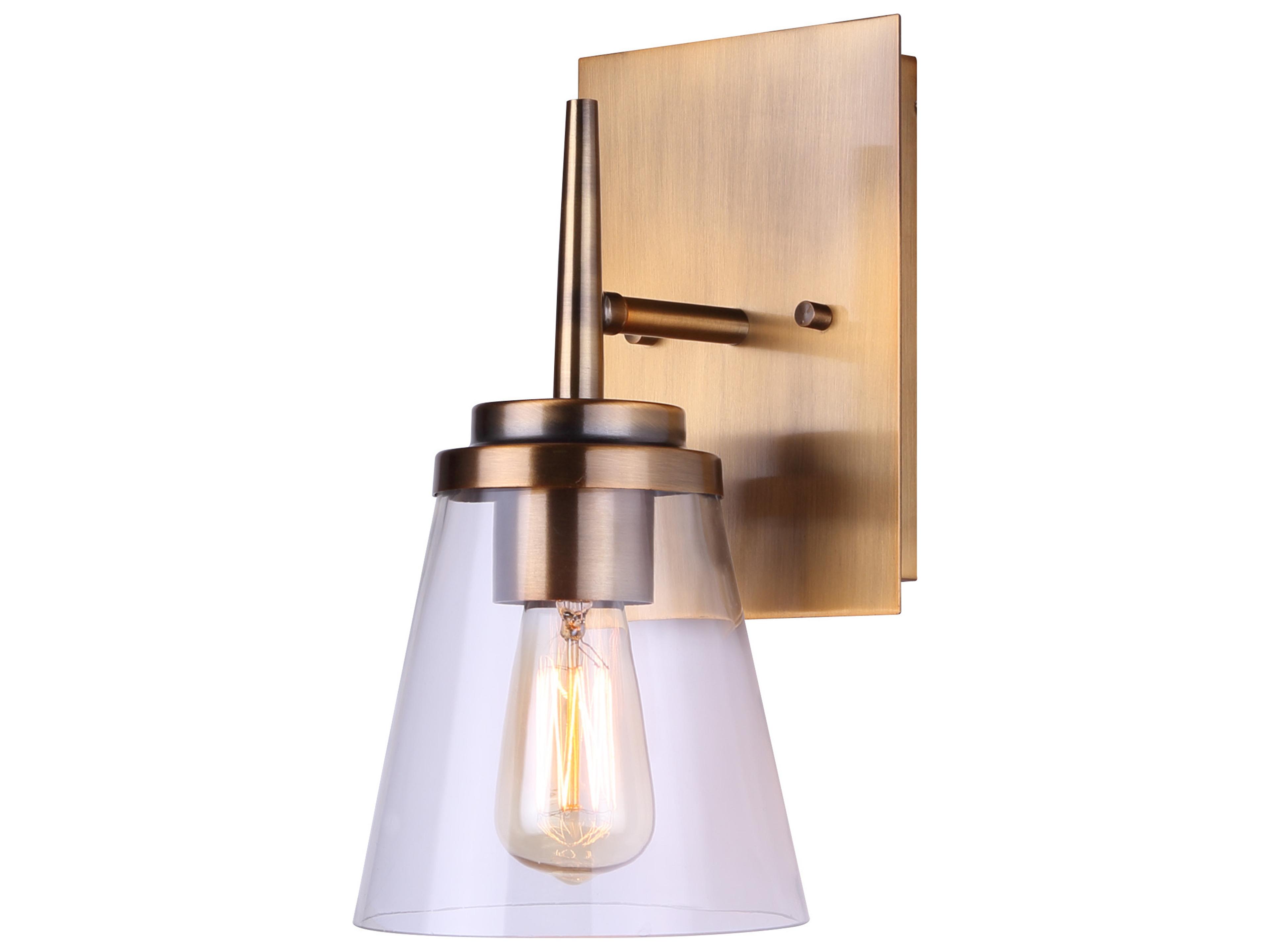 Perla 1 -light Gold Vanity Light