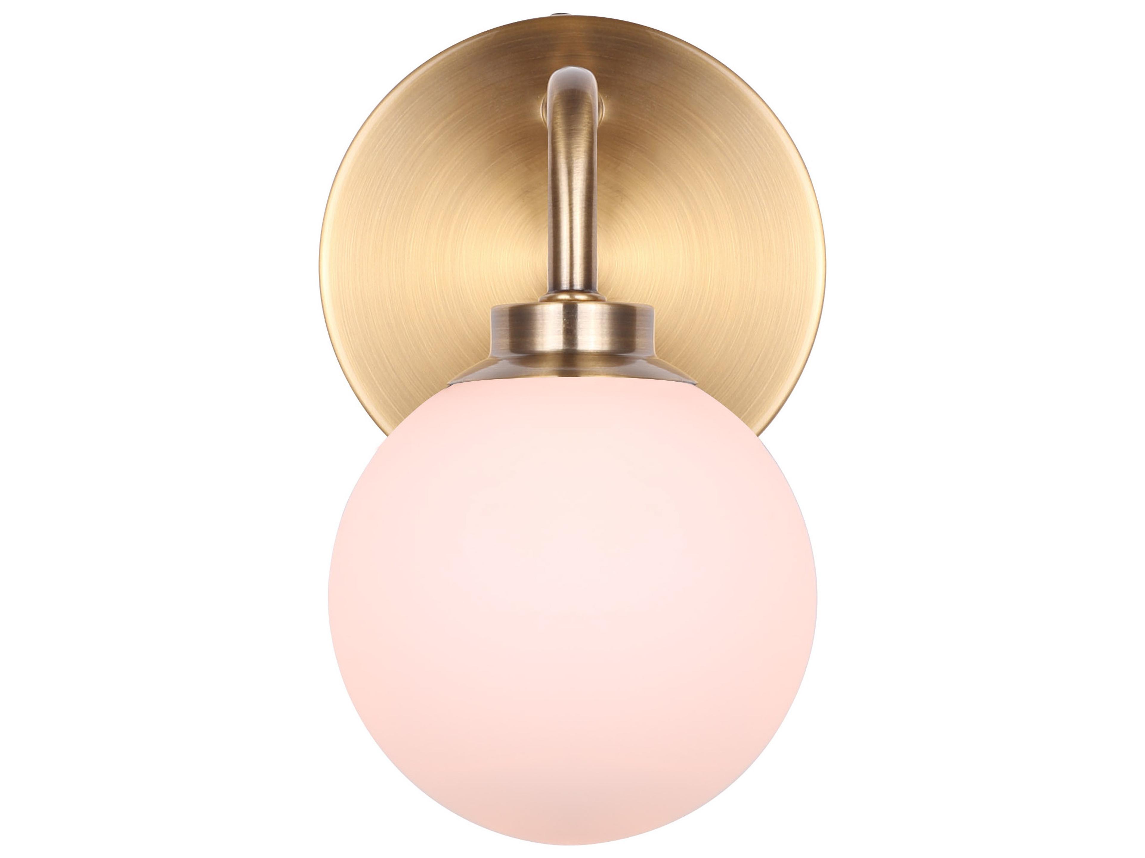 Asher 1 -light Gold Wall Sconce