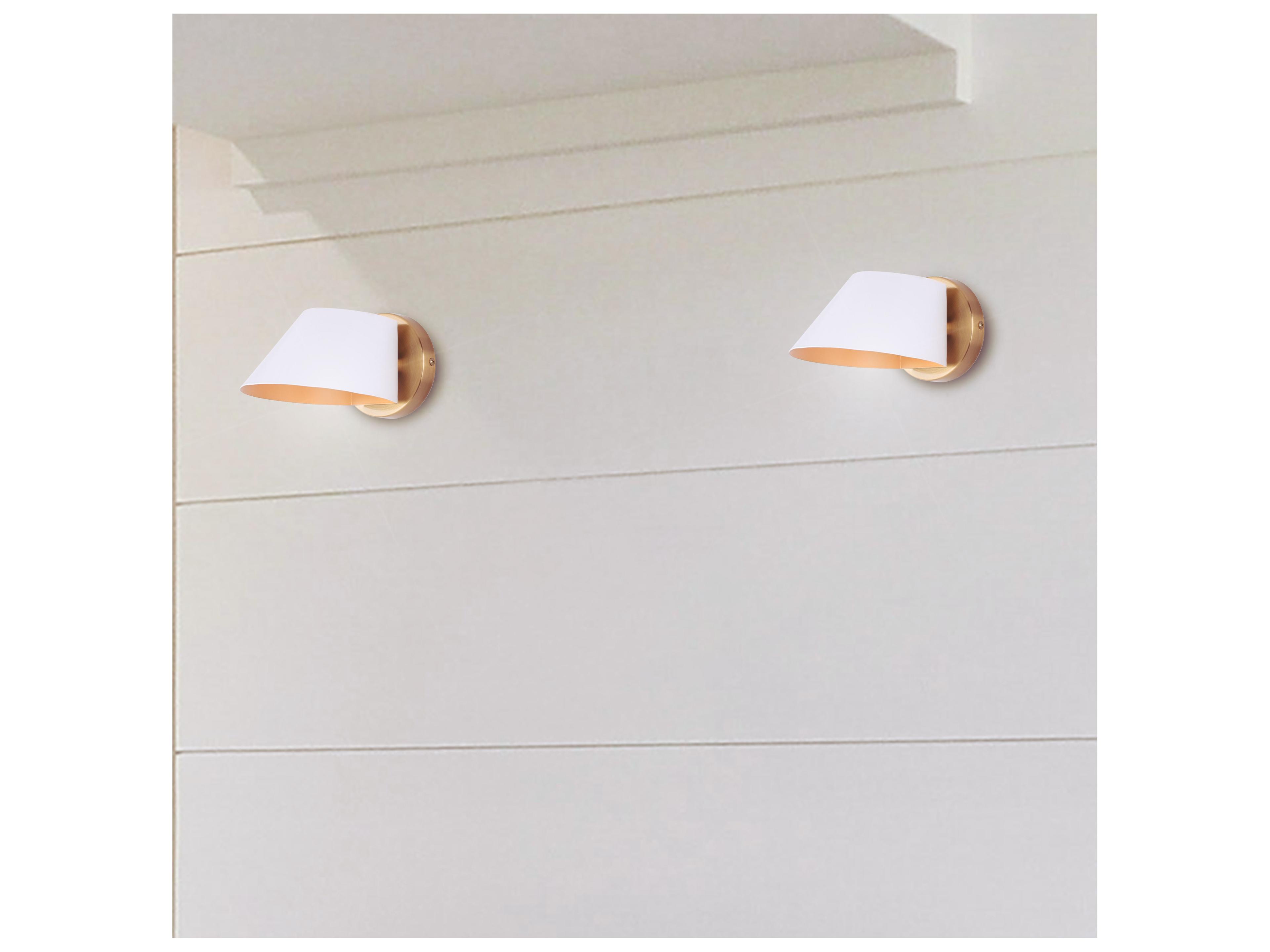 Canarm Daxton 1 -light Gold Wall Sconce