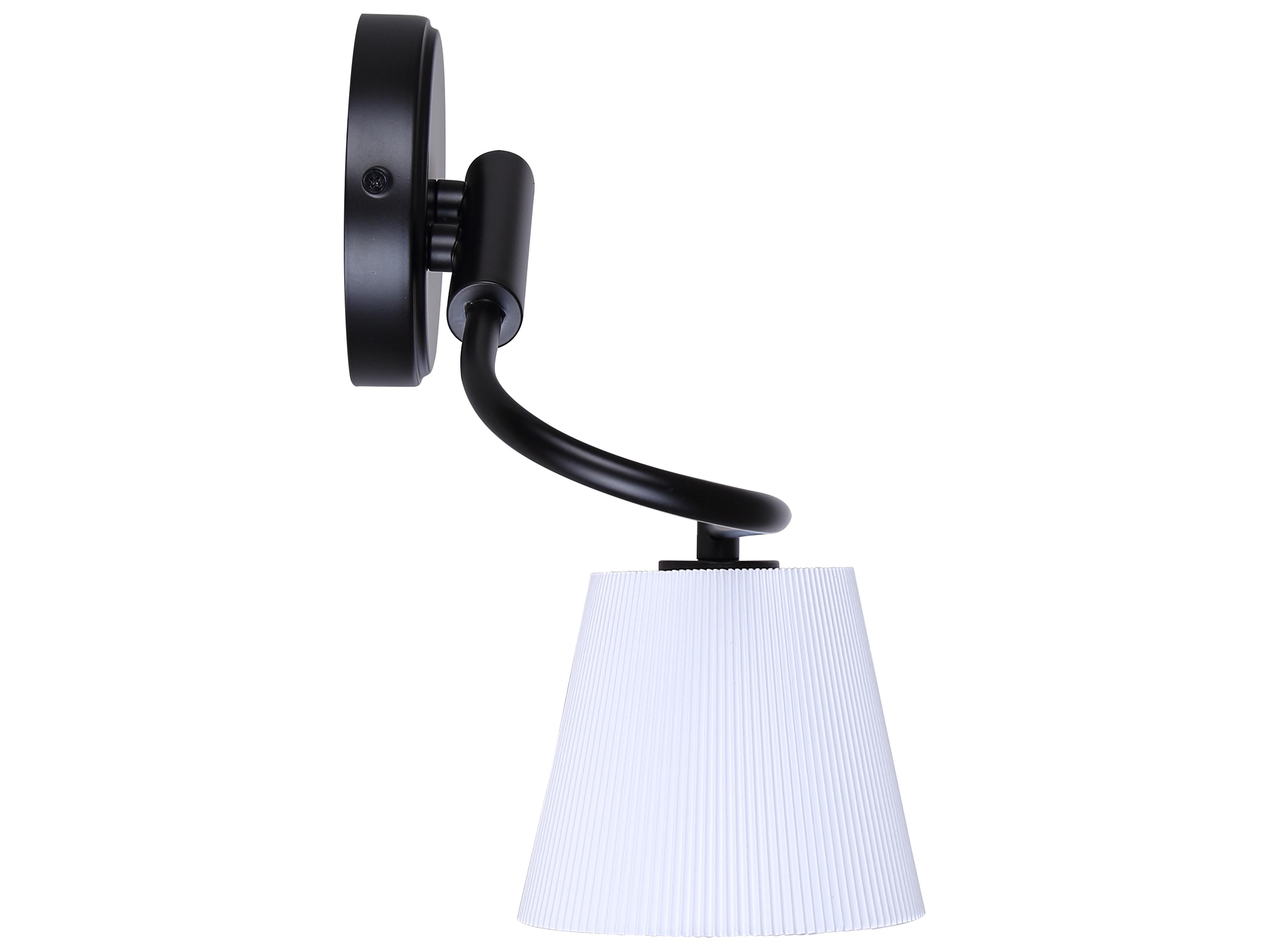Canarm Aspen 1 -light Black Wall Sconce