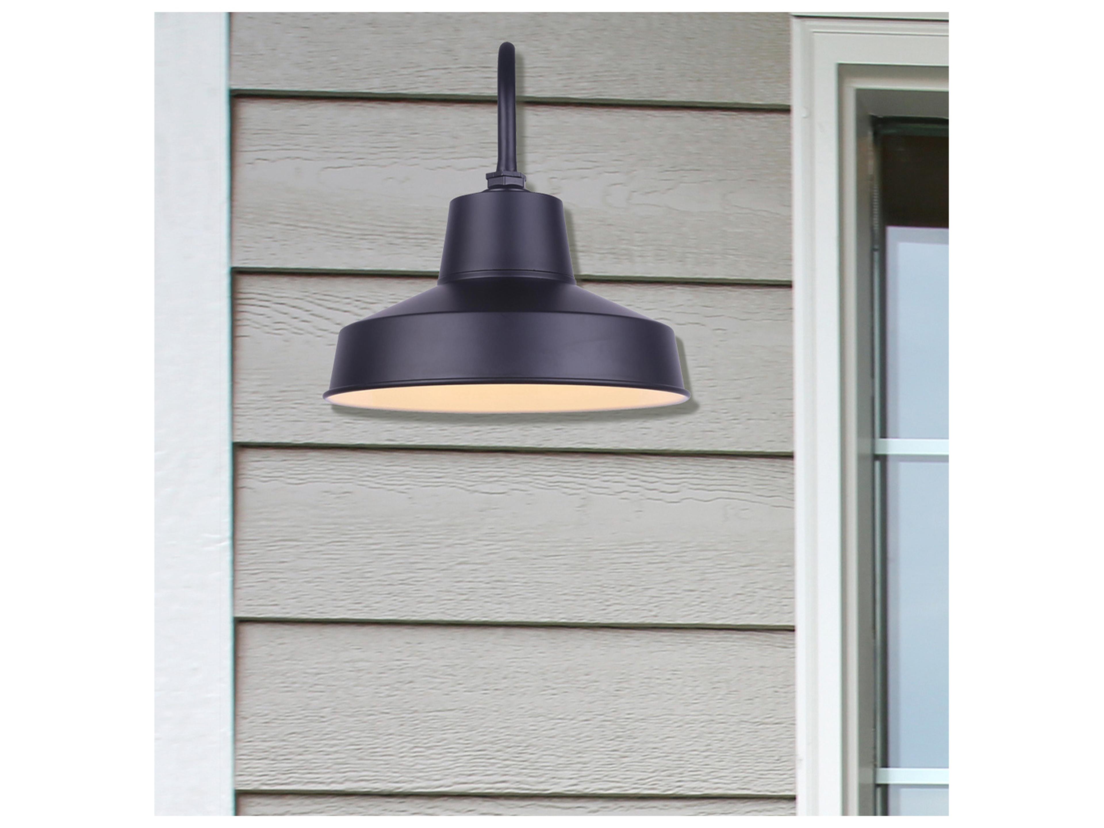 Canarm Lbl167a14wacbk Outdoor Wall Light