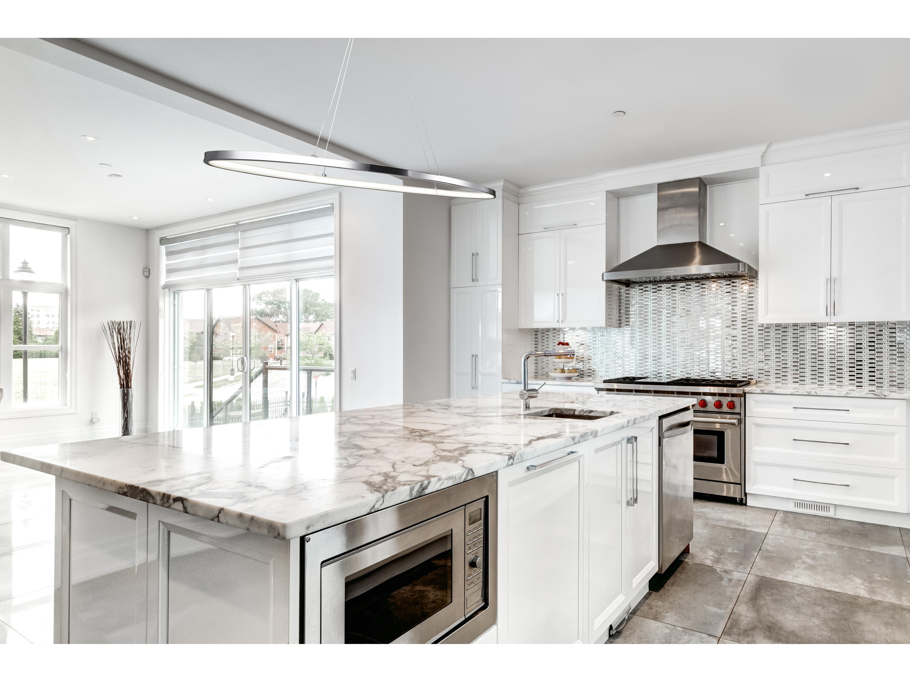 Canarm Laila 1 -light Chrome LED Round Mini Pendant