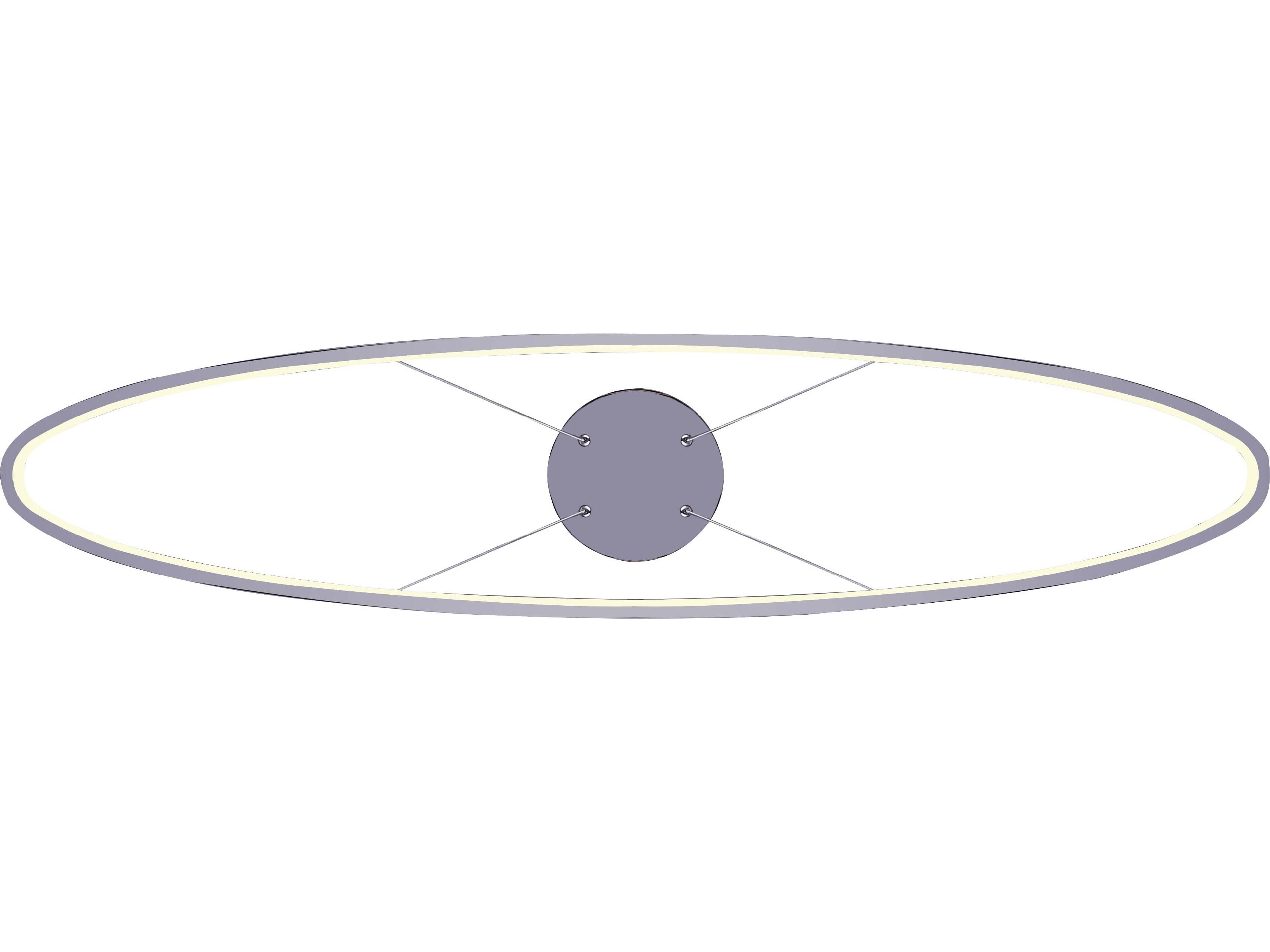 Canarm Laila 1 -light Chrome LED Round Mini Pendant