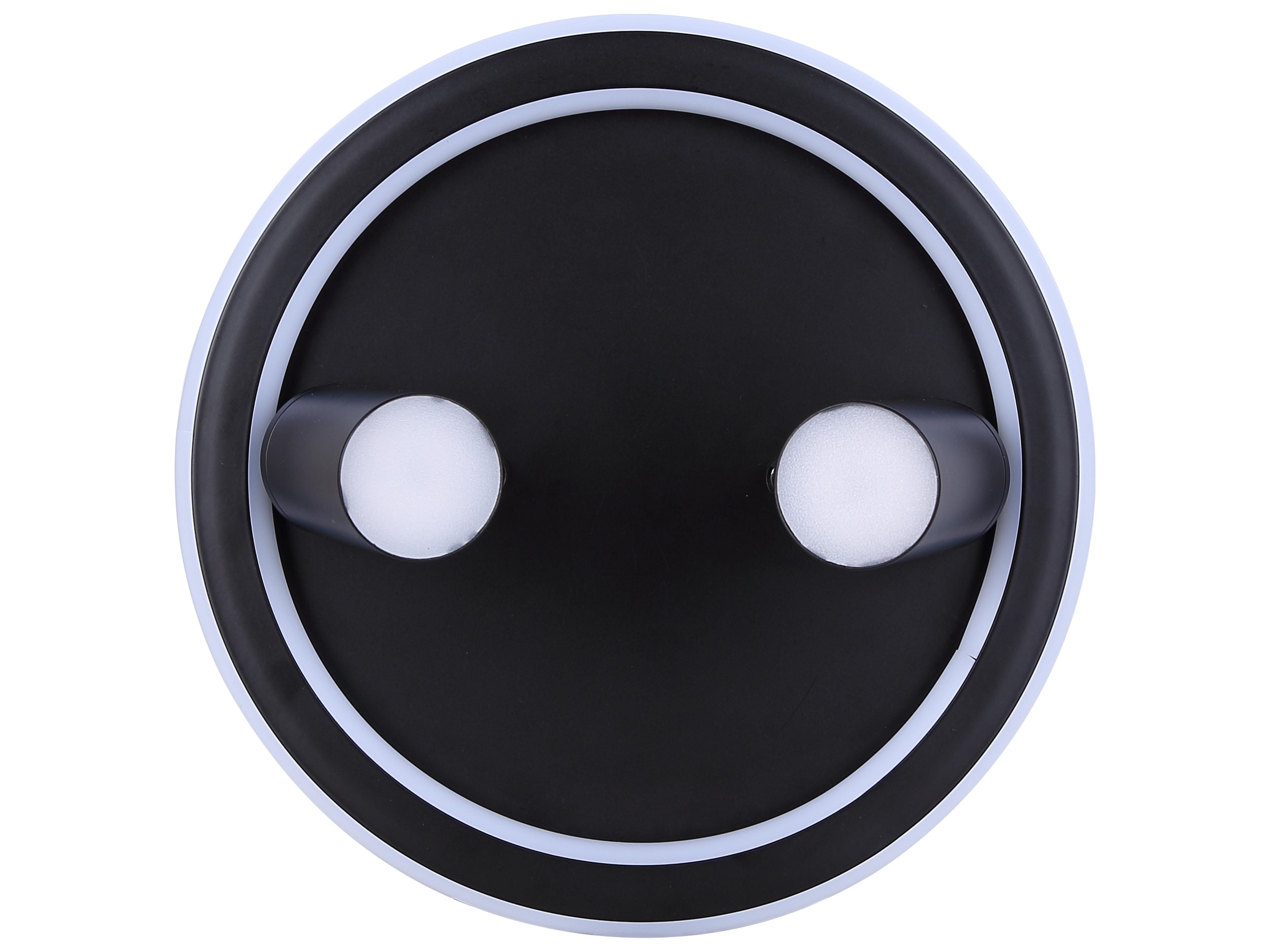 Canarm Denver Black LED Cylinder Round Flush Mount