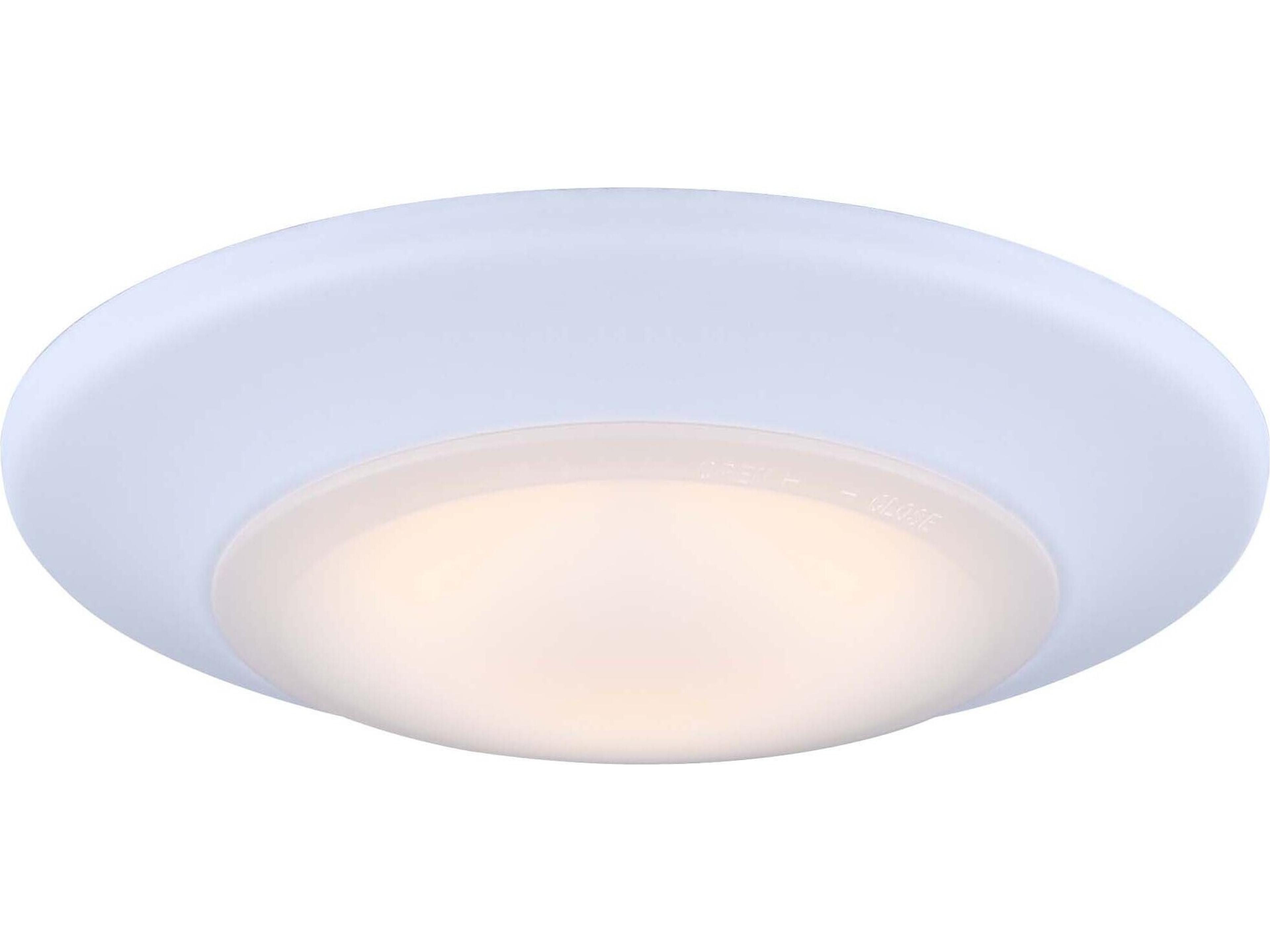 Led Disk White LED Round Flush Mount