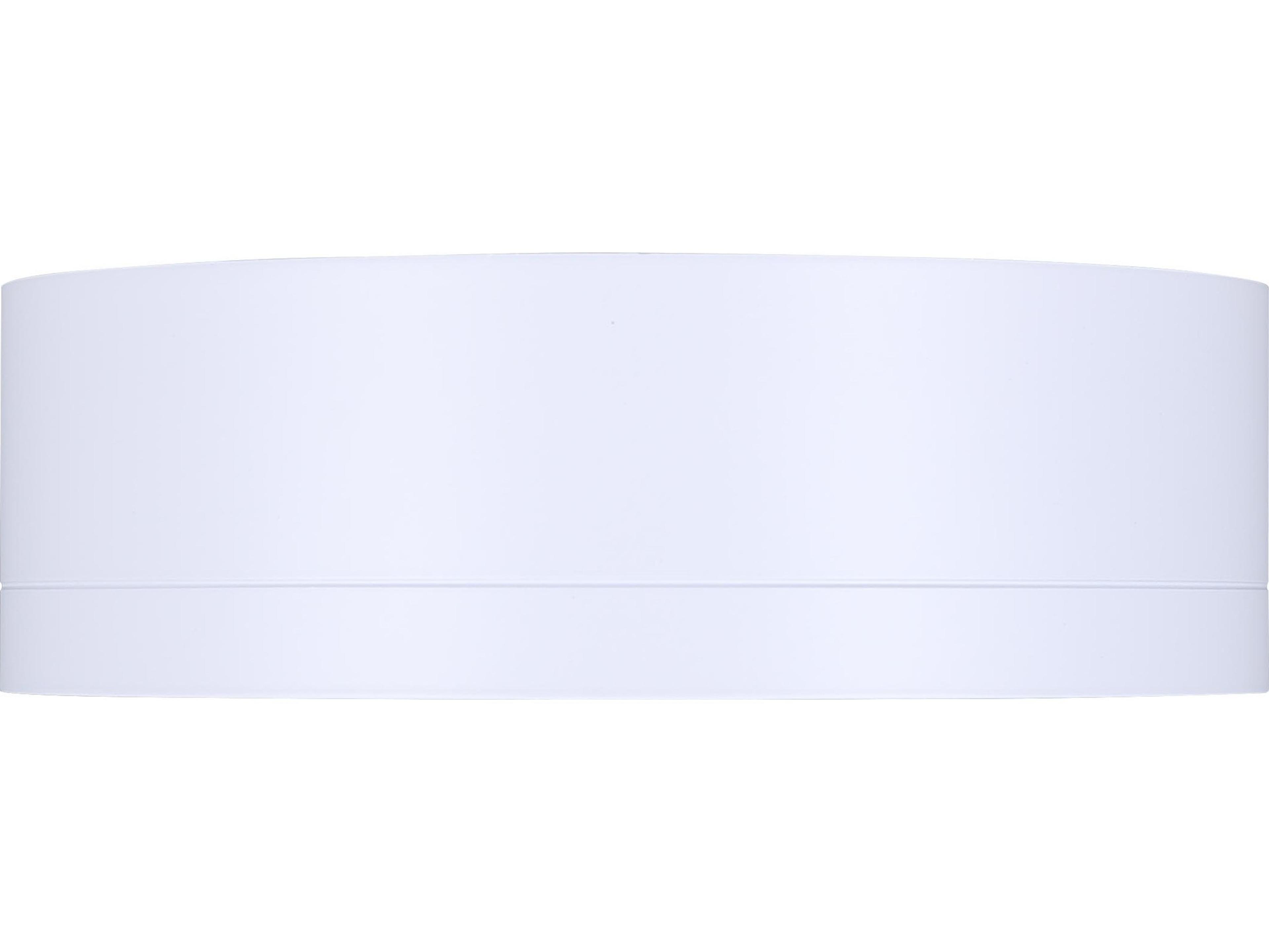 Canarm Kyrie 1 -light White LED Round Flush Mount