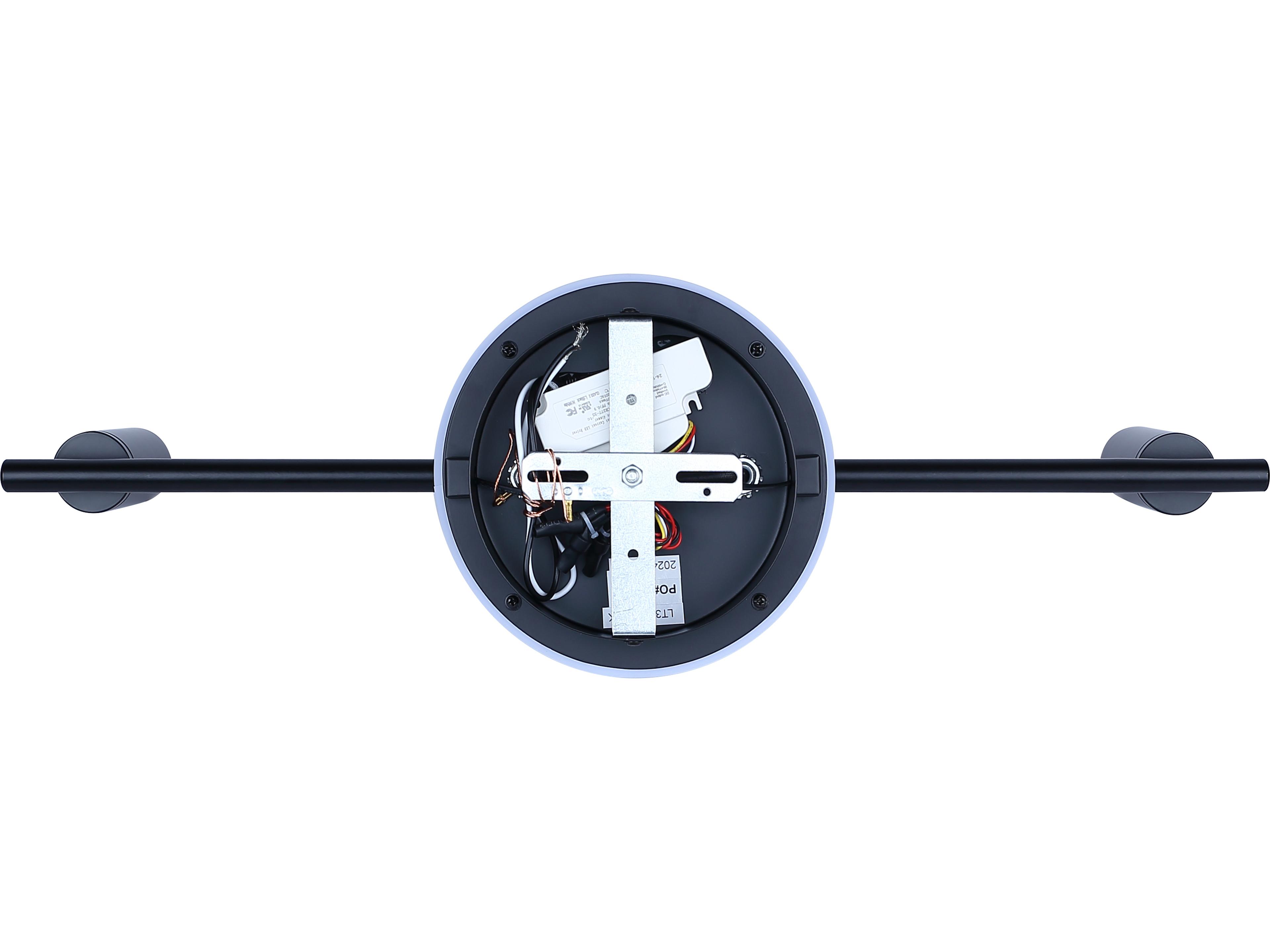 Canarm Denver 3 -light Black LED Cylinder Track & Rail Light