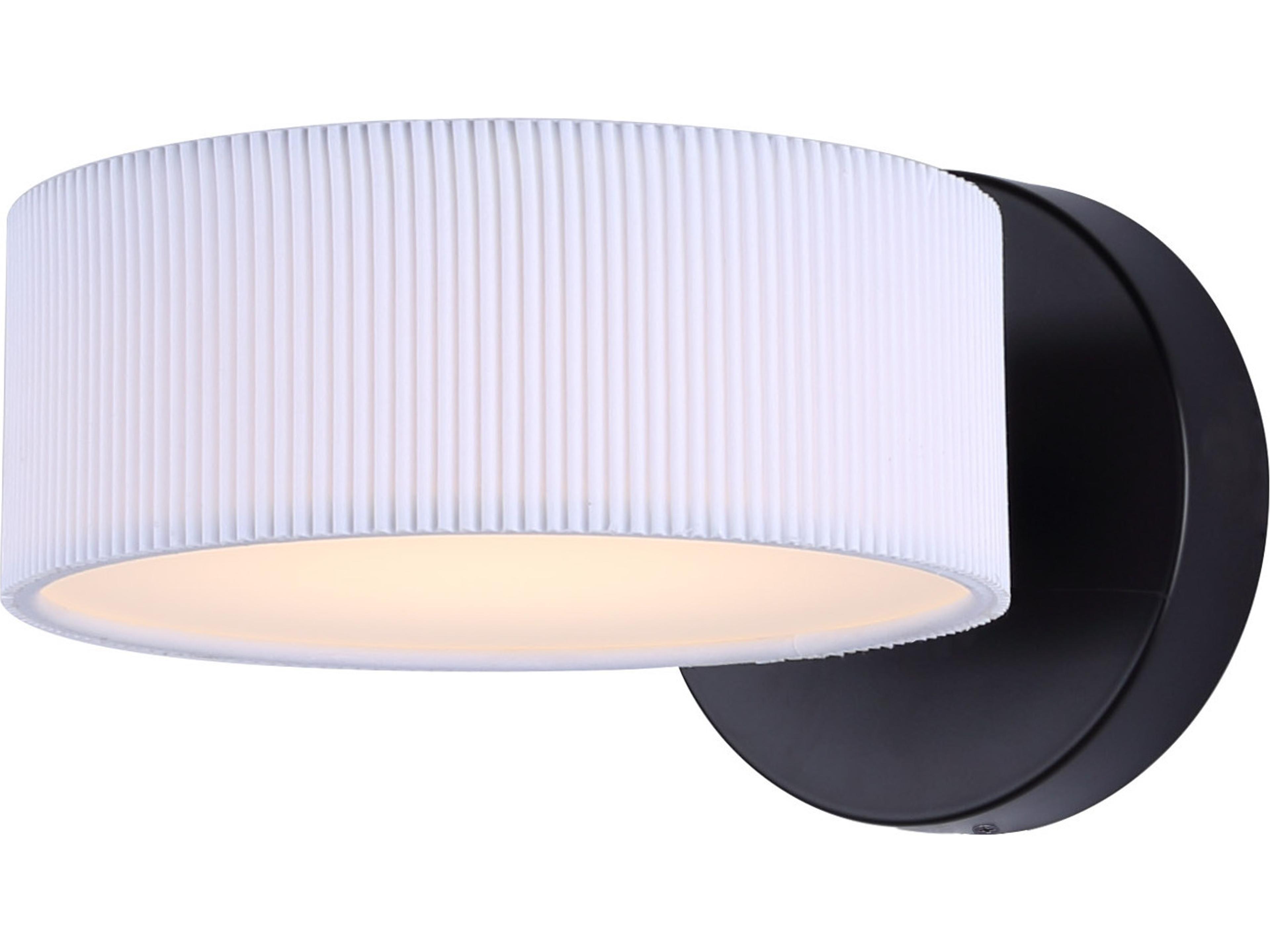Carmynn 1 -light Black LED Wall Sconce
