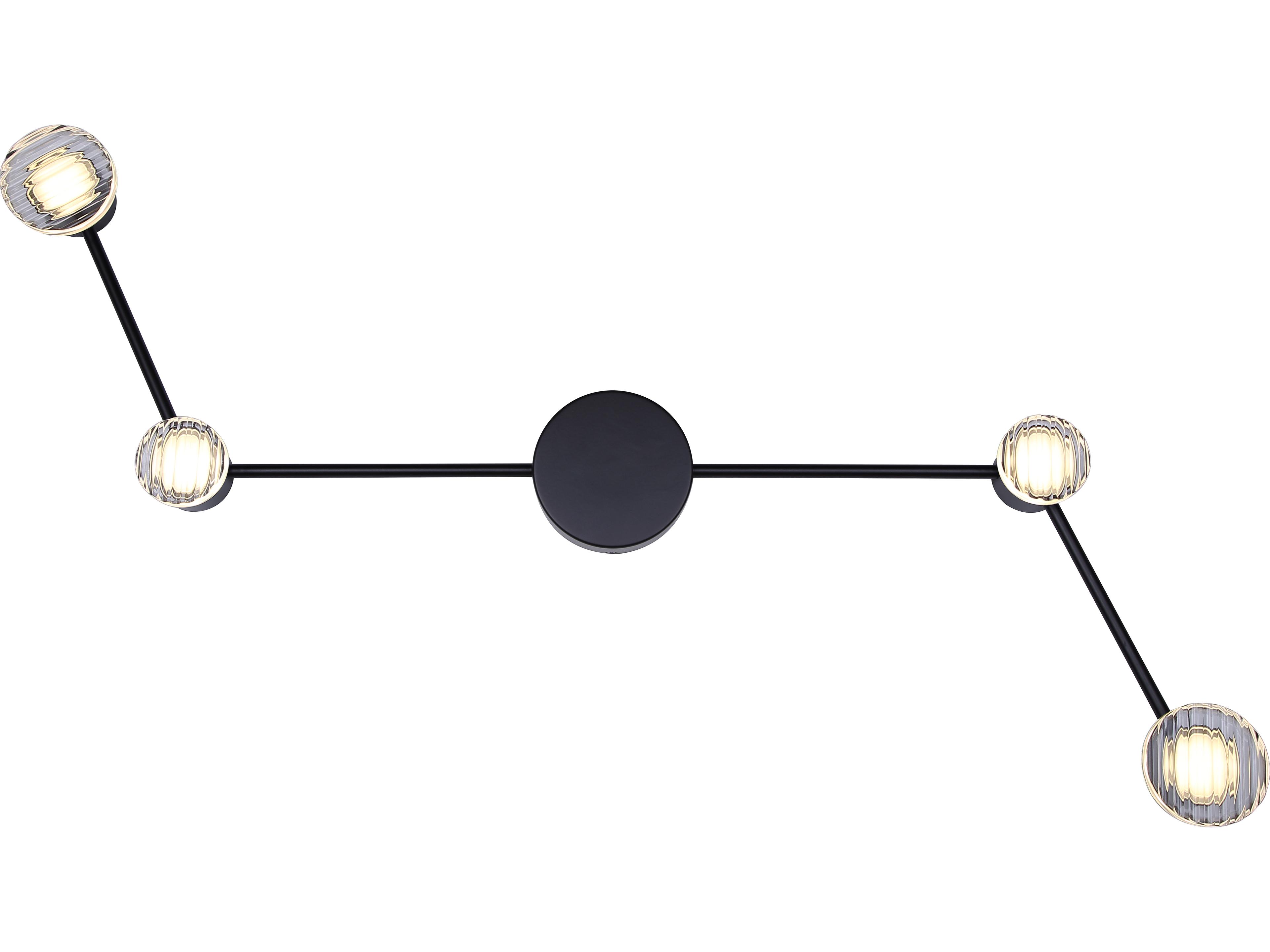 Canarm Vanya Black LED Wall Sconce