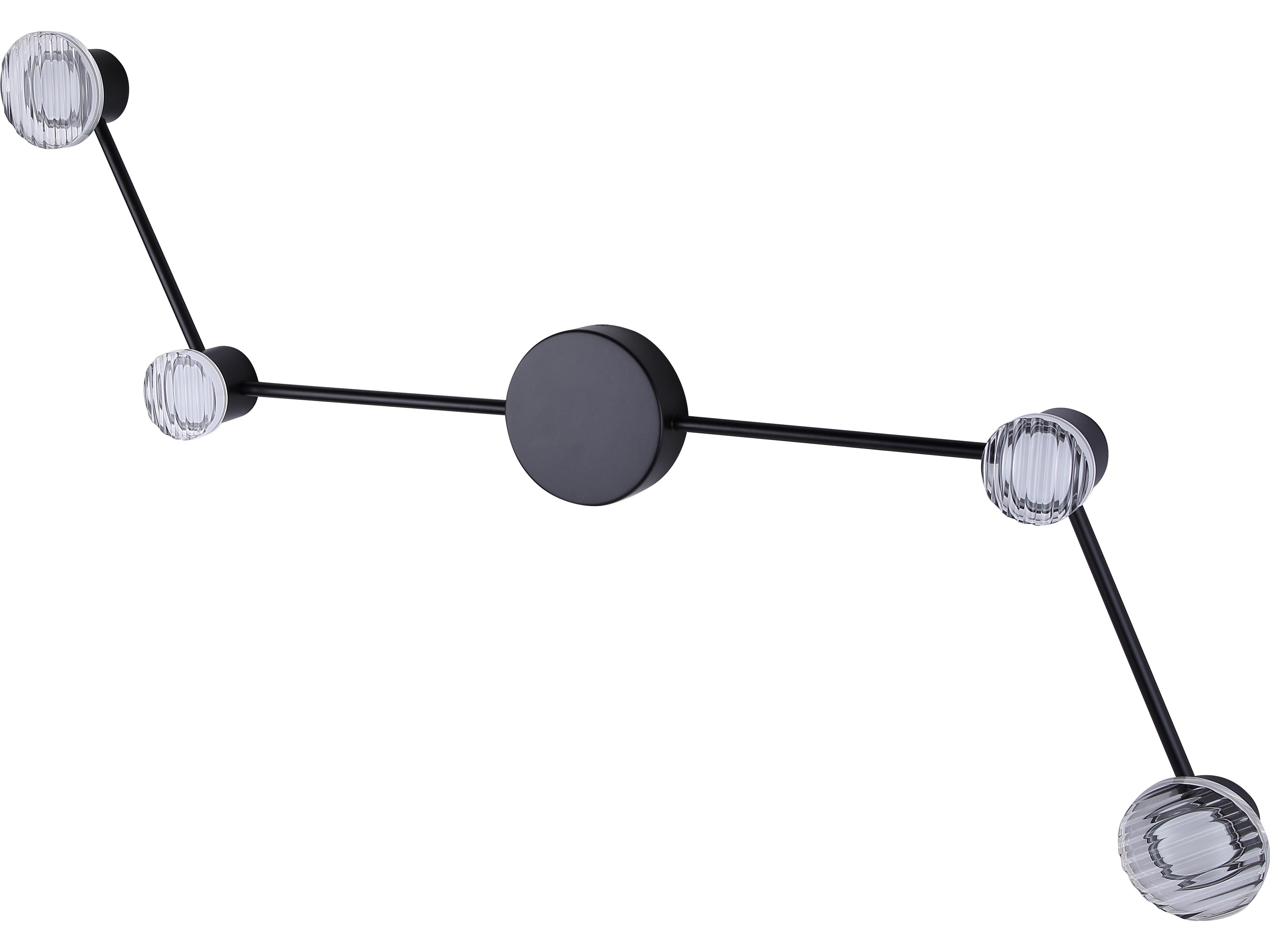 Canarm Vanya Black LED Wall Sconce