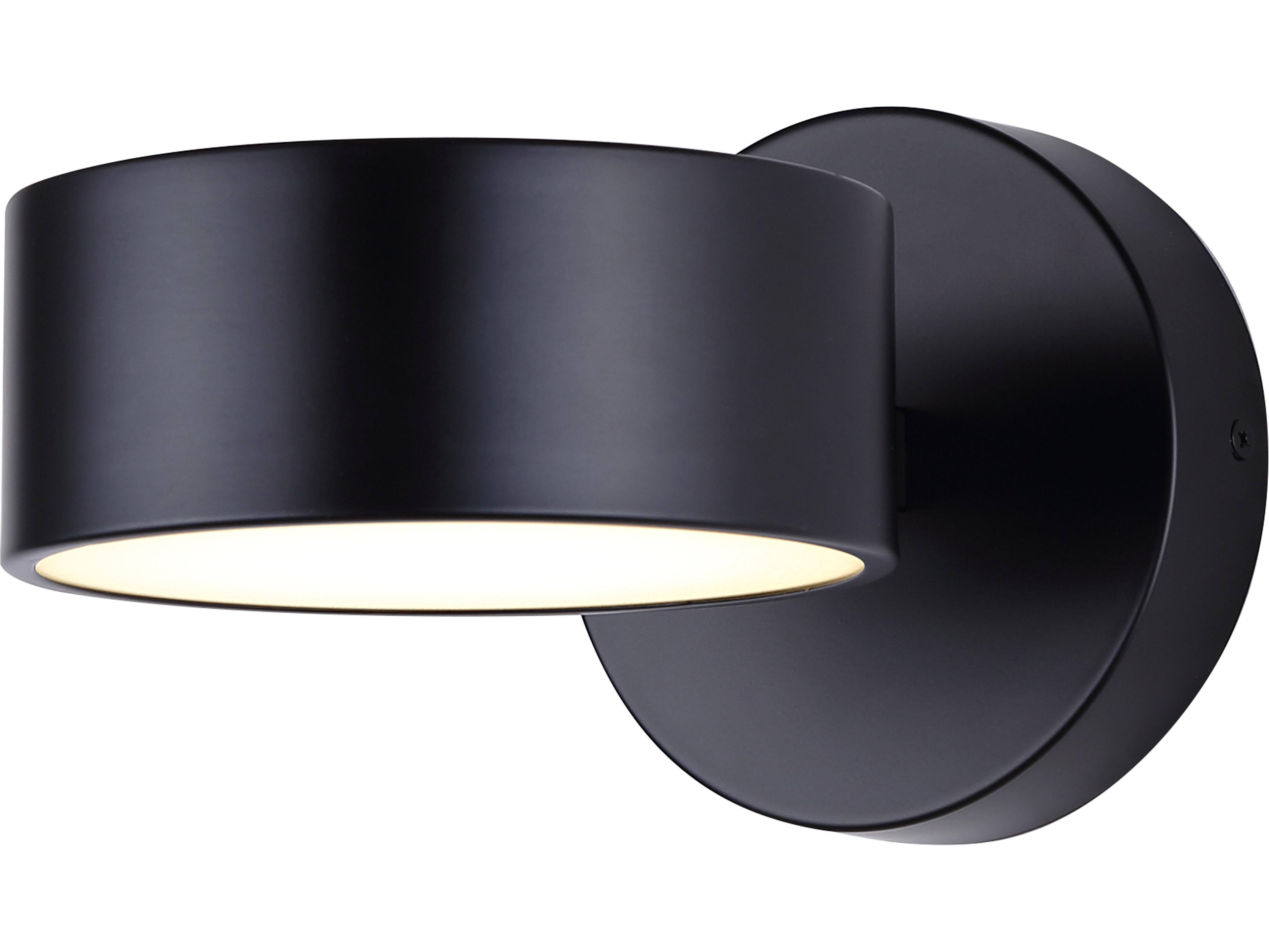 Montgomery Black LED Wall Sconce