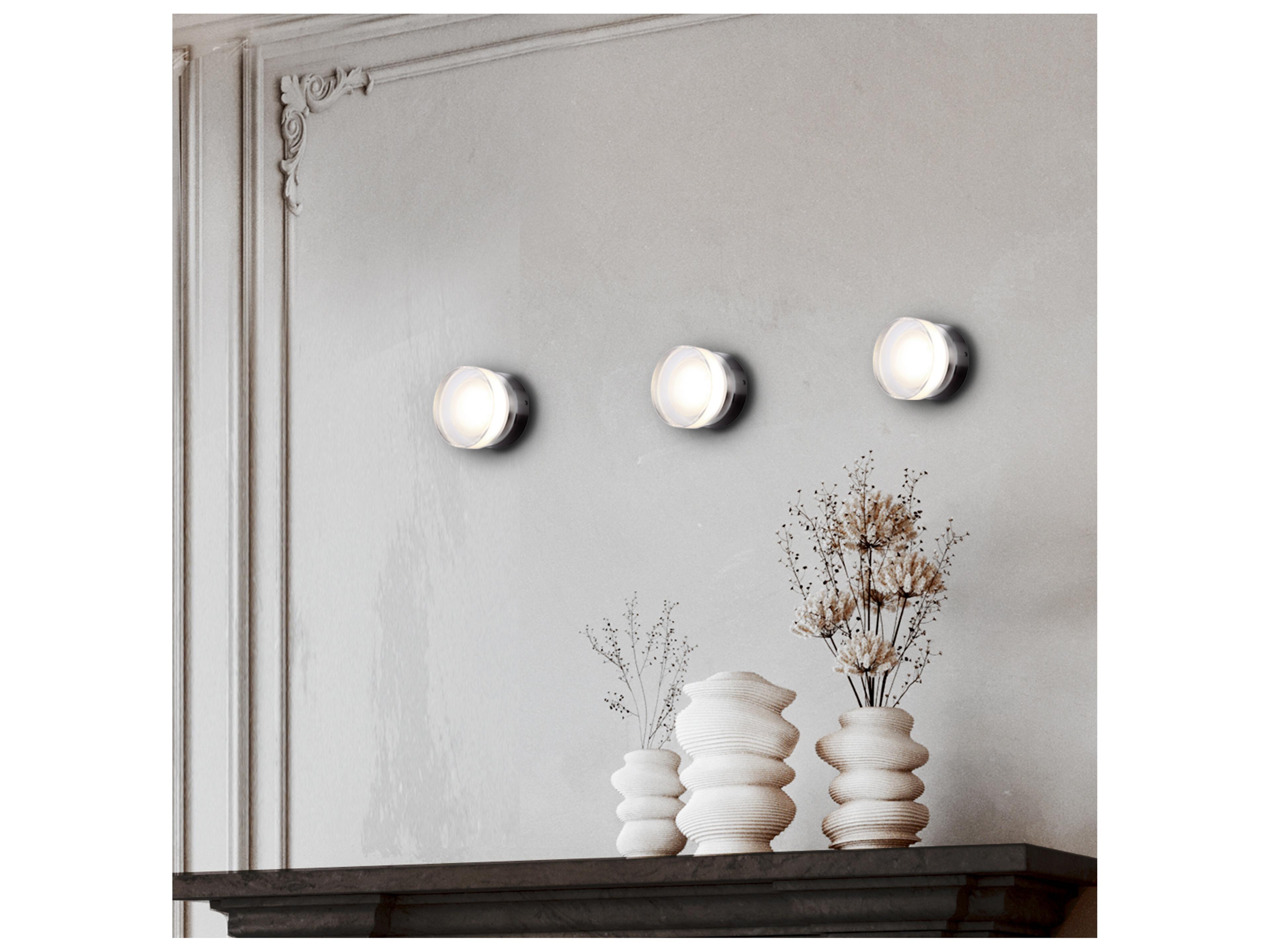 Canarm Benni 1 -light Nickel LED Wall Sconce
