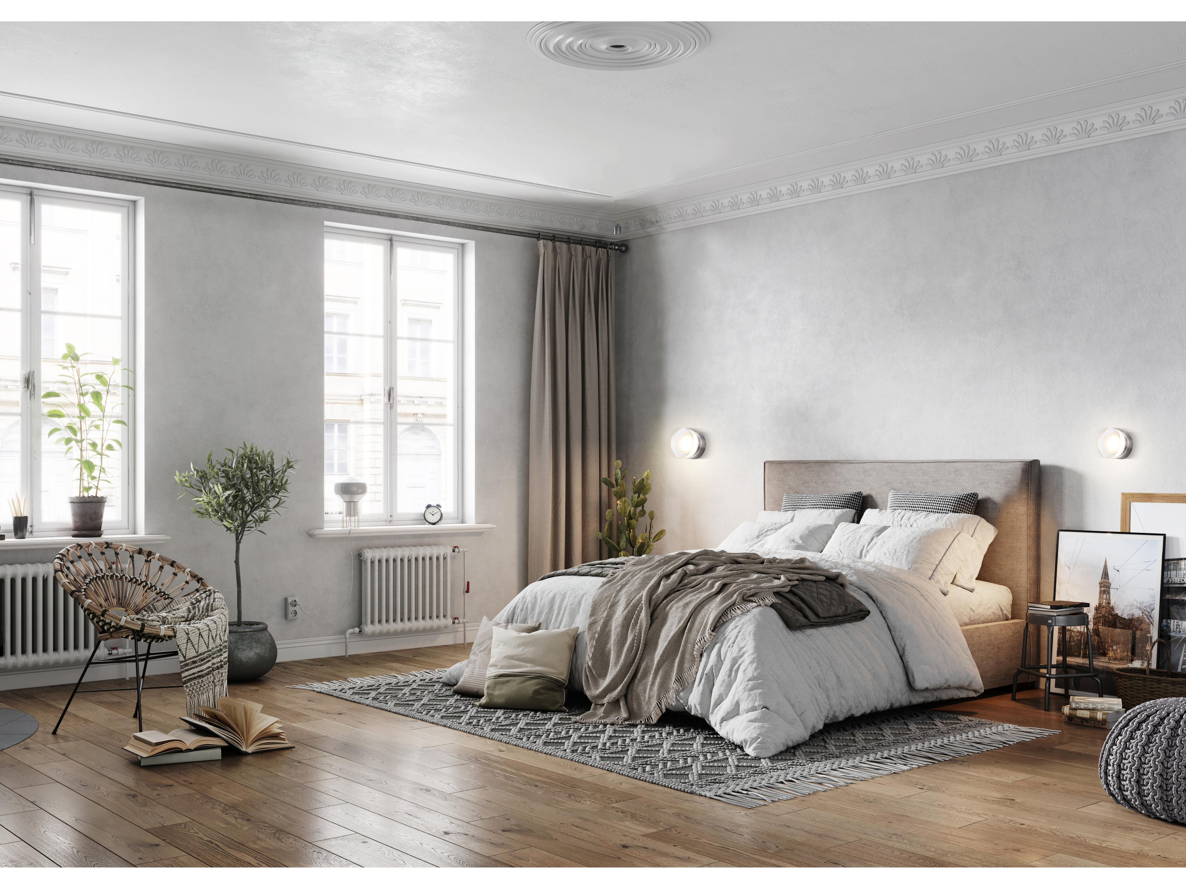 Canarm Benni 1 -light Nickel LED Wall Sconce